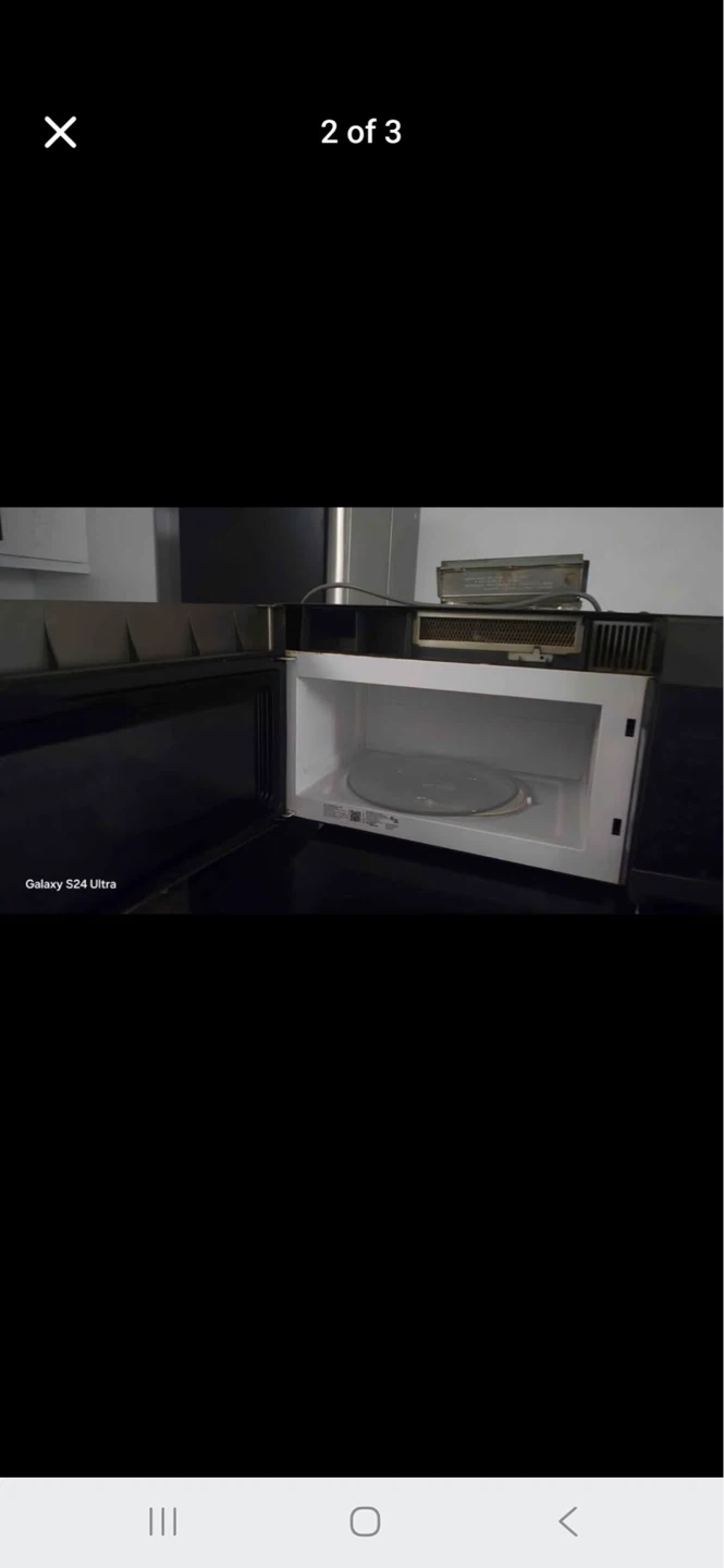 GE Over-the-Range Microwave - photo 3