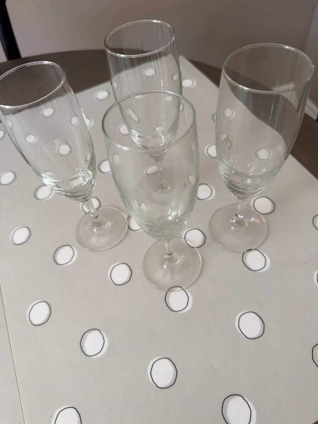 Set of 4 Champagne Flutes