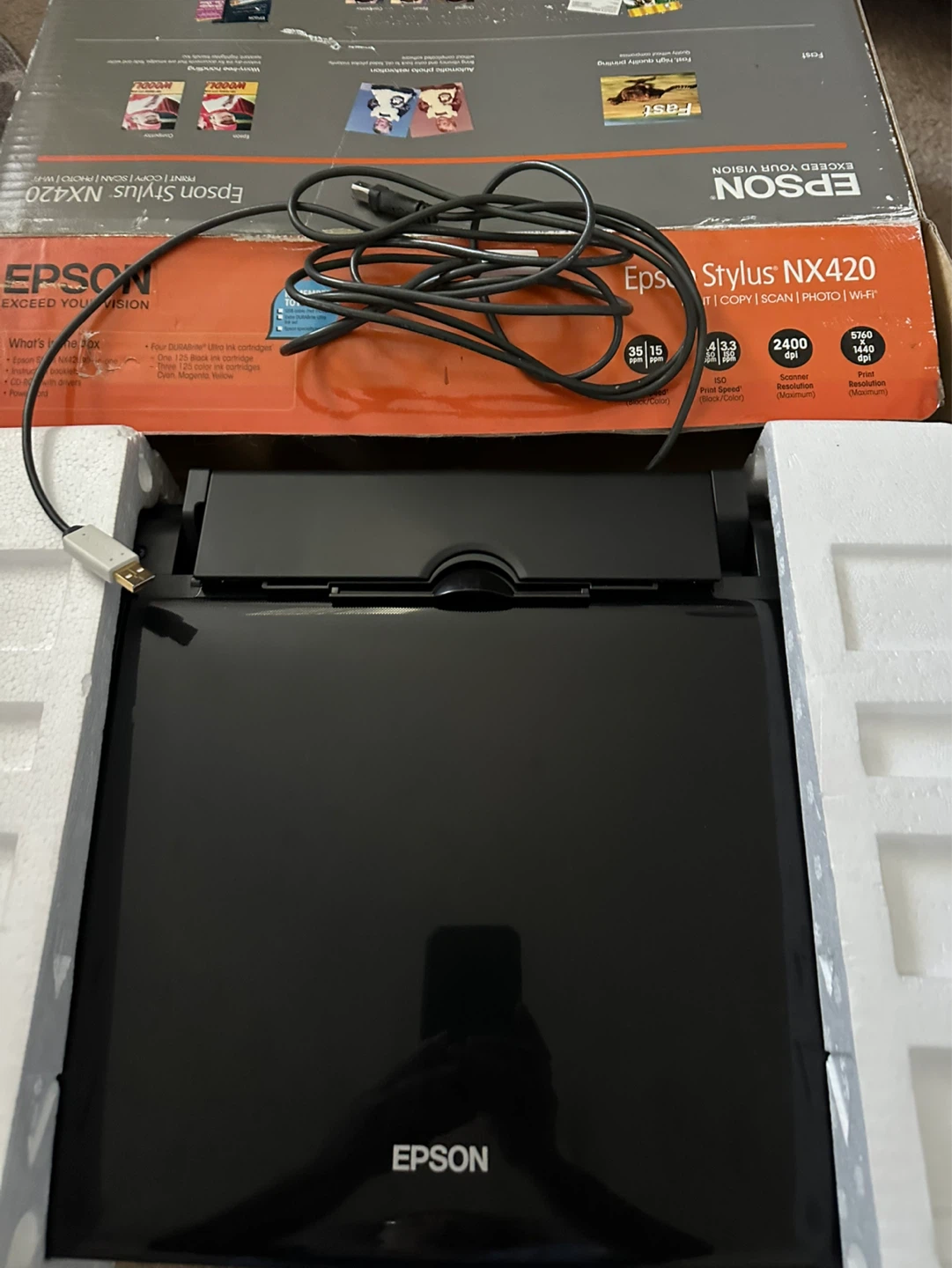 Epson Stylus NX420 All-in-One Printer - photo 4