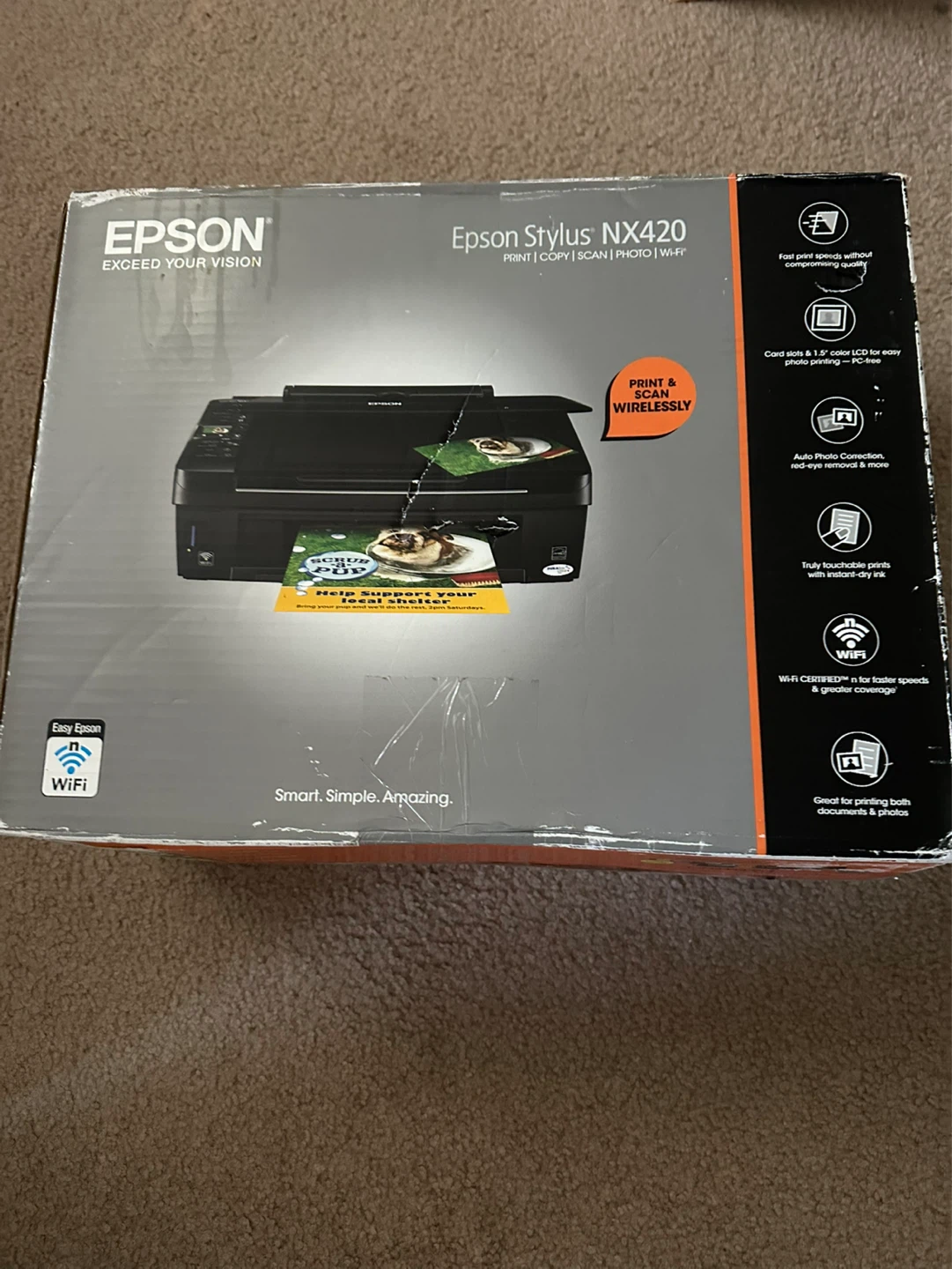 Epson Stylus NX420 All-in-One Printer - photo 2