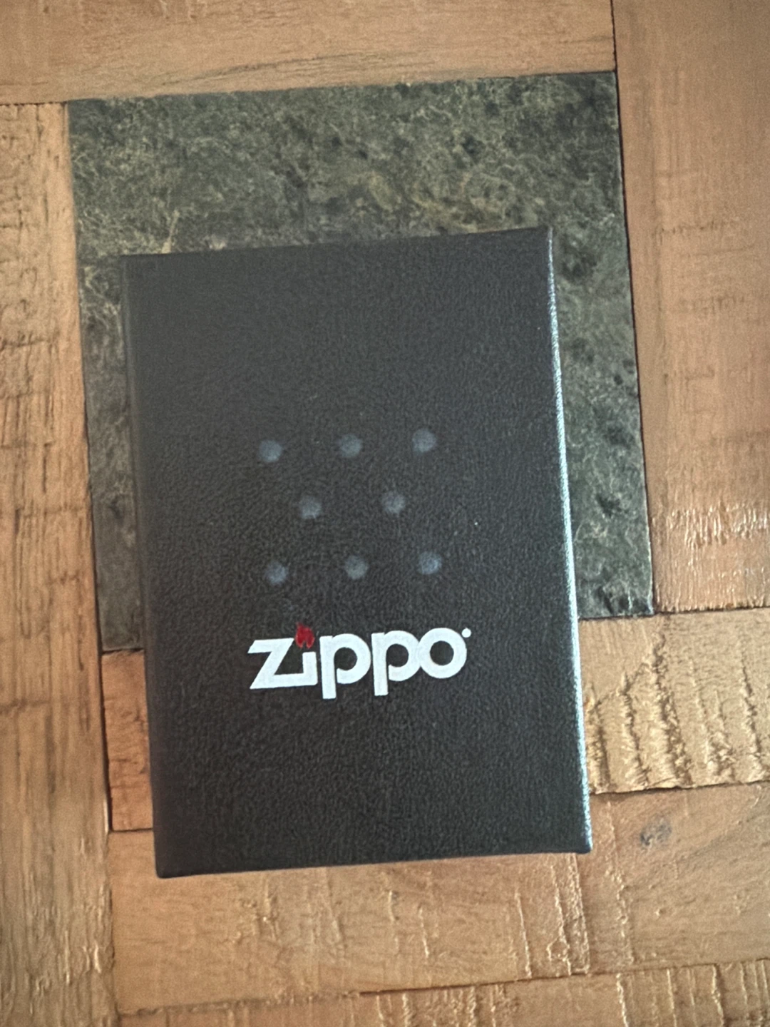 Zippo Lighter - Thin Blue Line American Flag