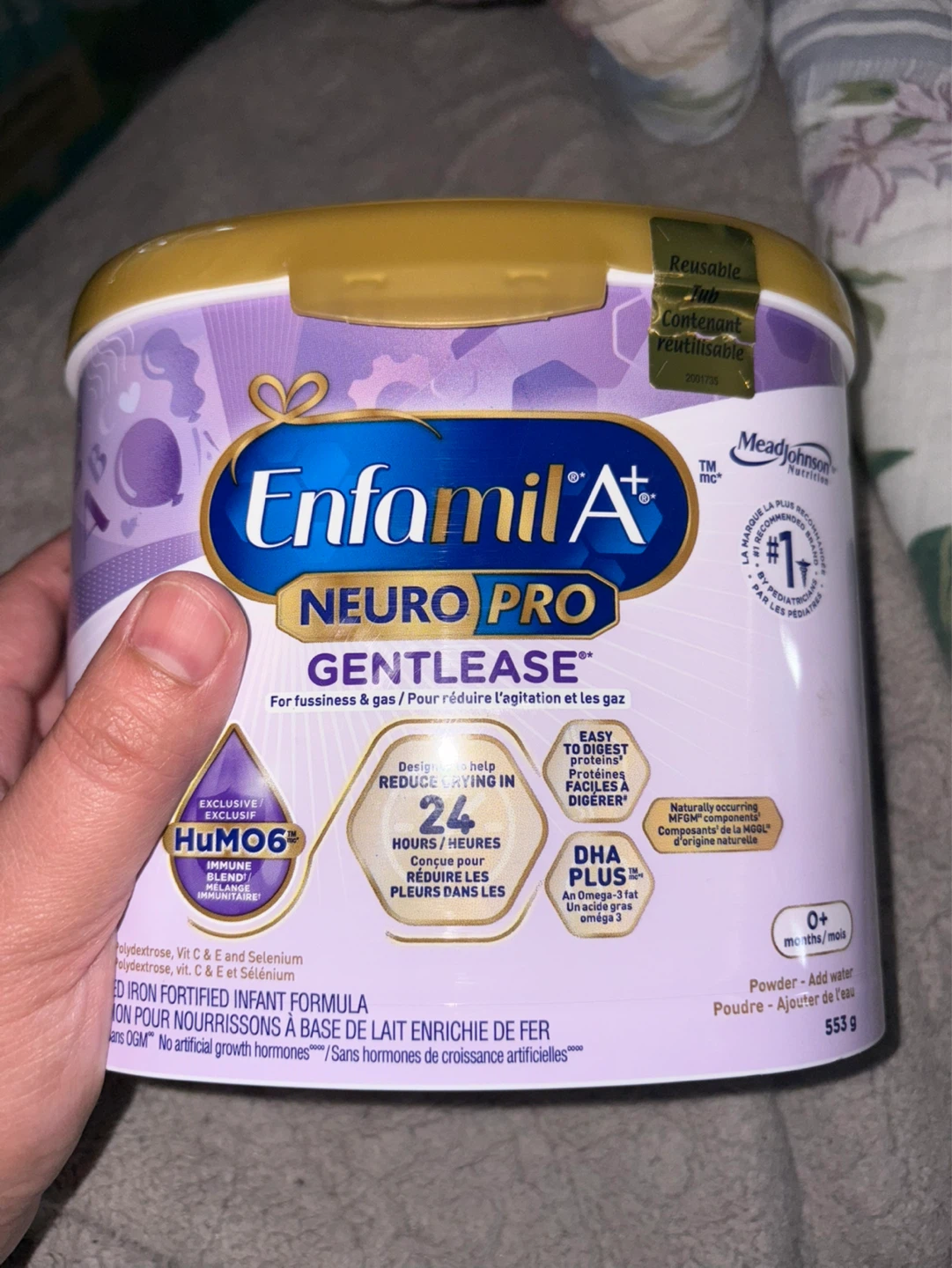 Enfamil A+ Neuro Pro Gentlease Formula 553g
