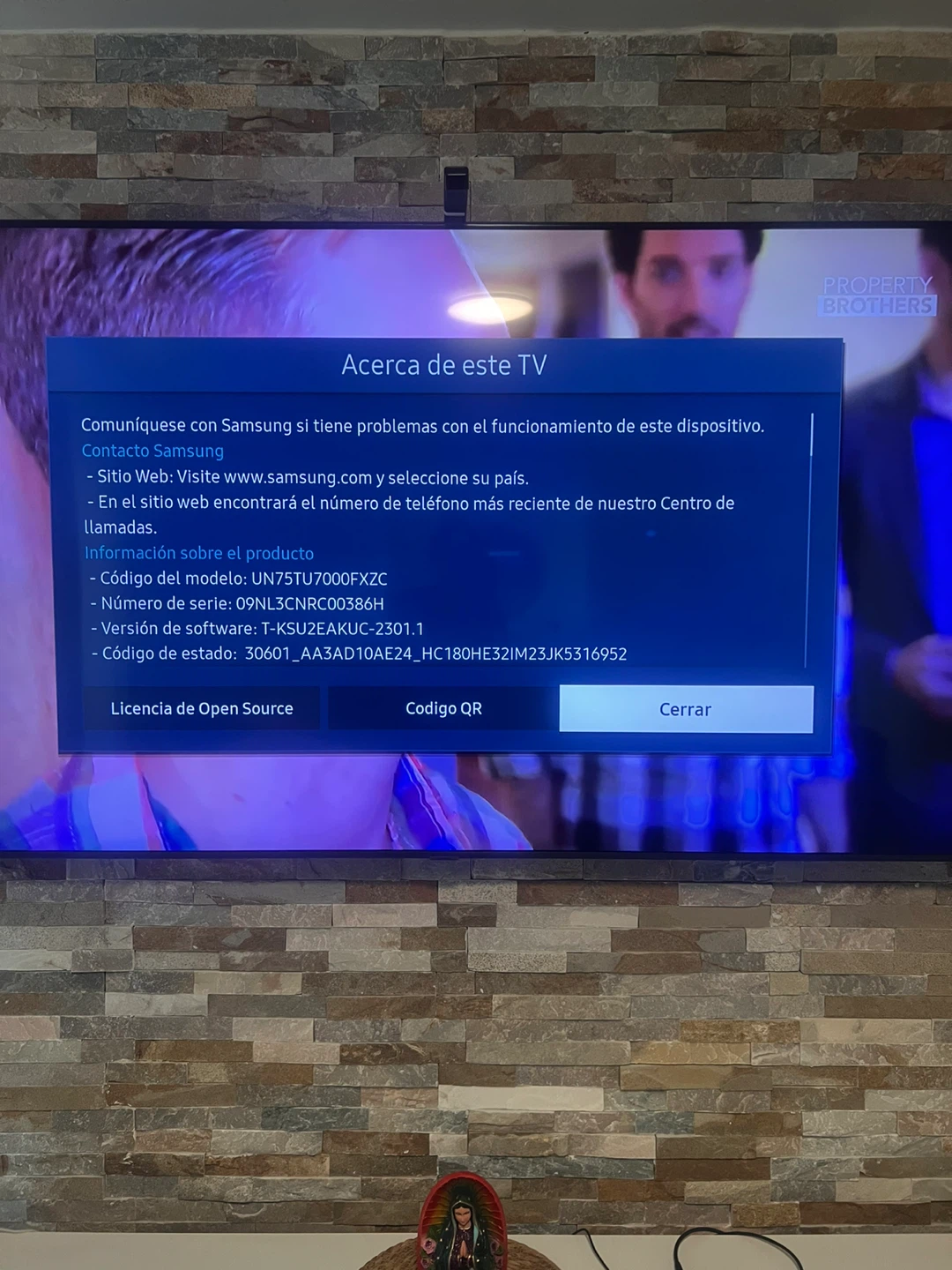 75 inch-Samsung TV UN75TU7000FXZC - photo 2