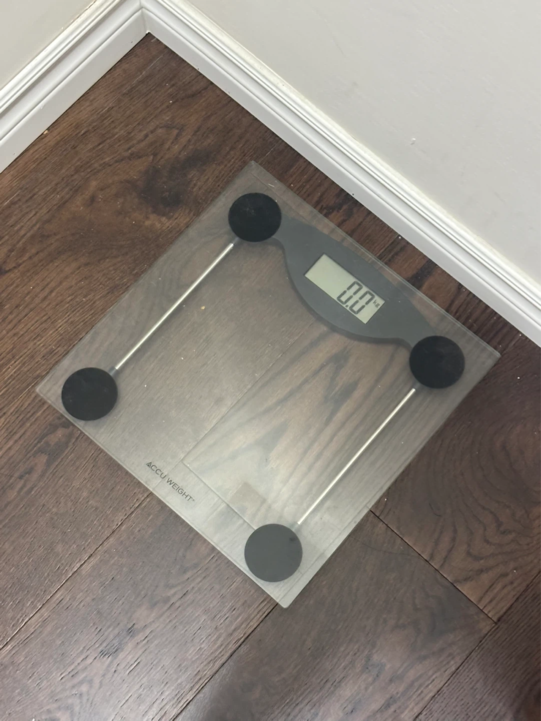 Accuweight Digital Scale, 400lb capacity, battery included