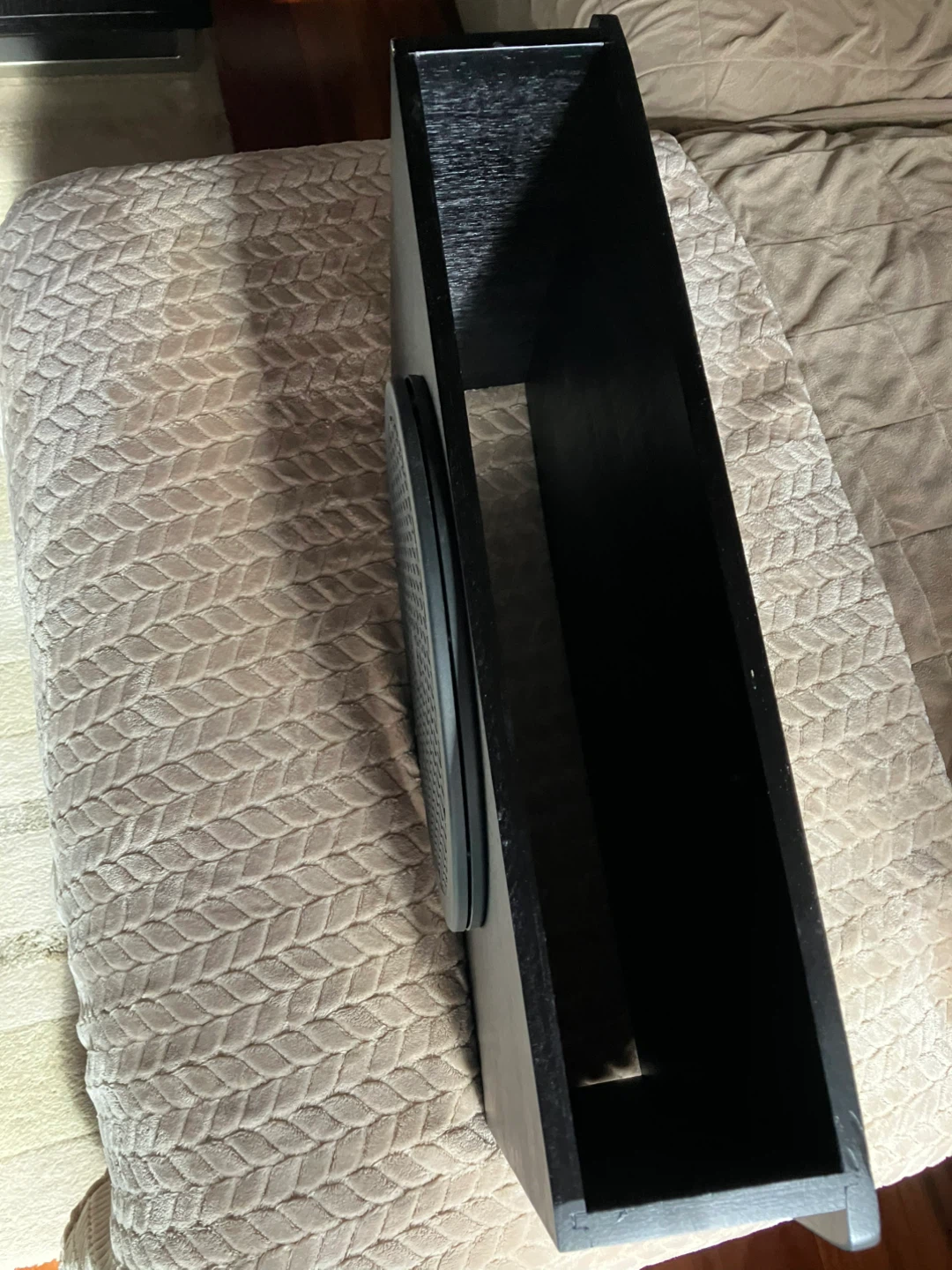 Consumer's Choice Black Turntable TV Stand - photo 3