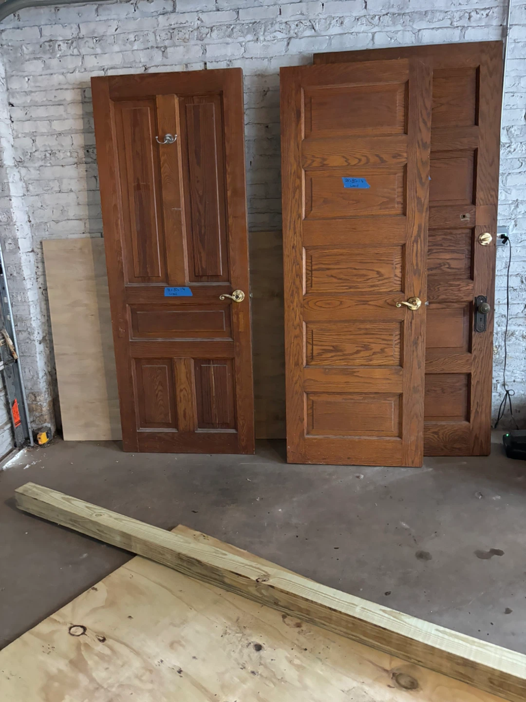 Vintage Wooden Interior Doors