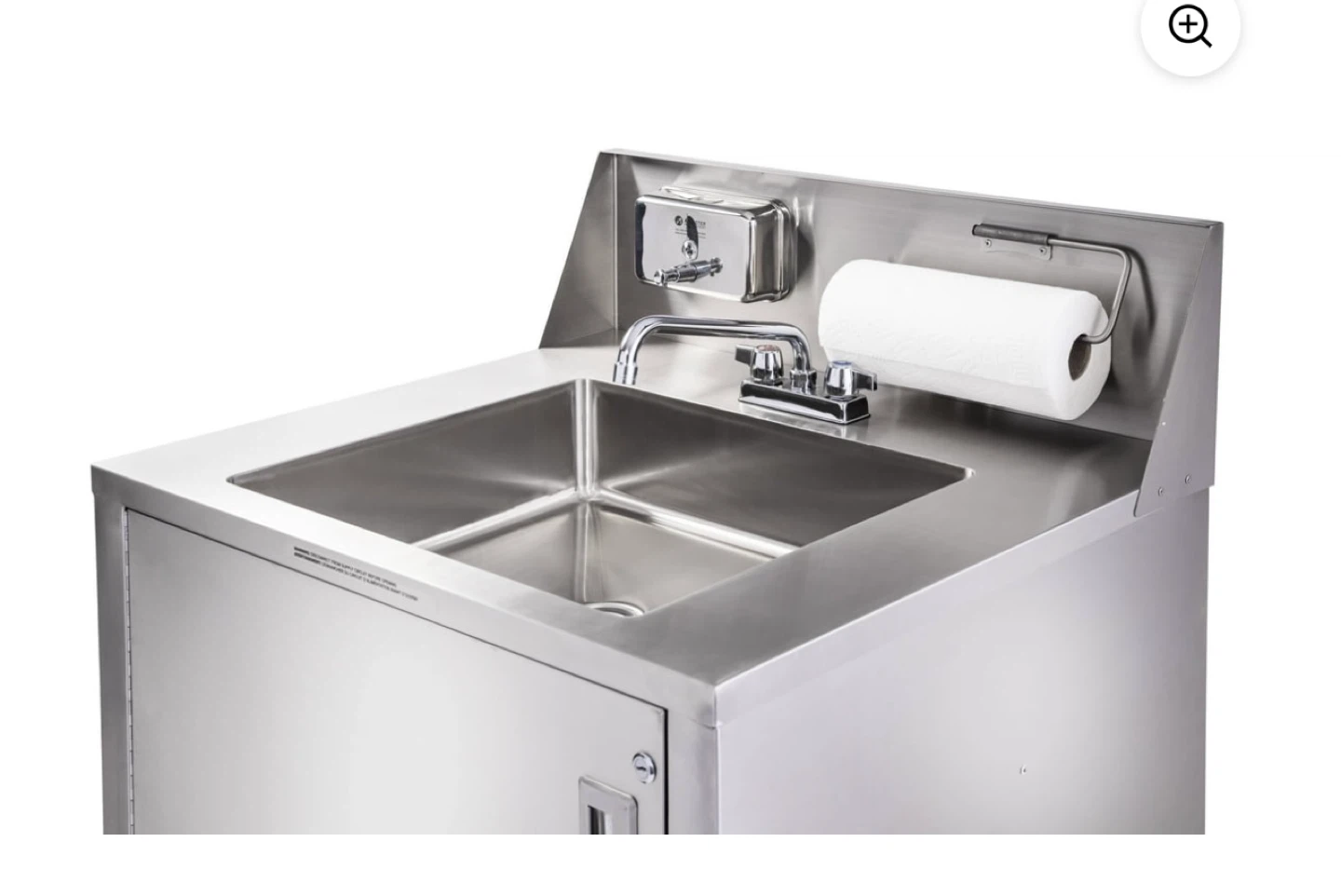 Stainless Steel Mobile Sink Station - photo 2