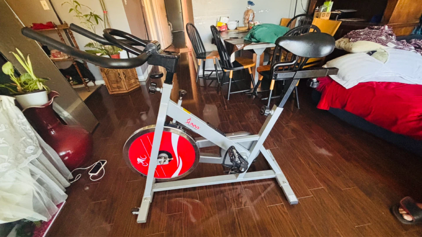 Sunny Health & Fitness Indoor Exercise Bike - photo 2