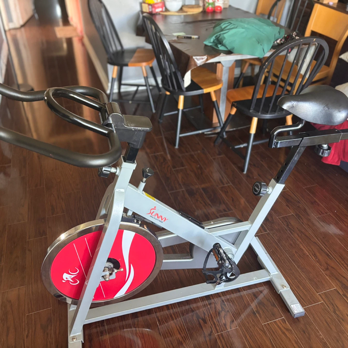 Sunny Health & Fitness Indoor Exercise Bike - photo 3