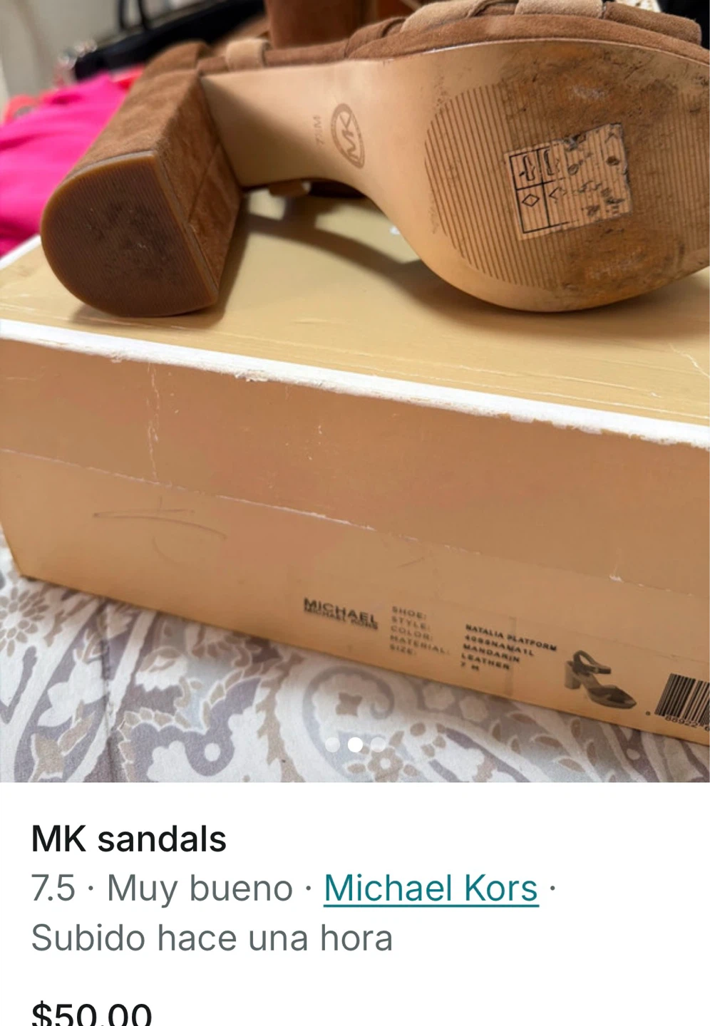 Michael Kors Margot Platform Sandals