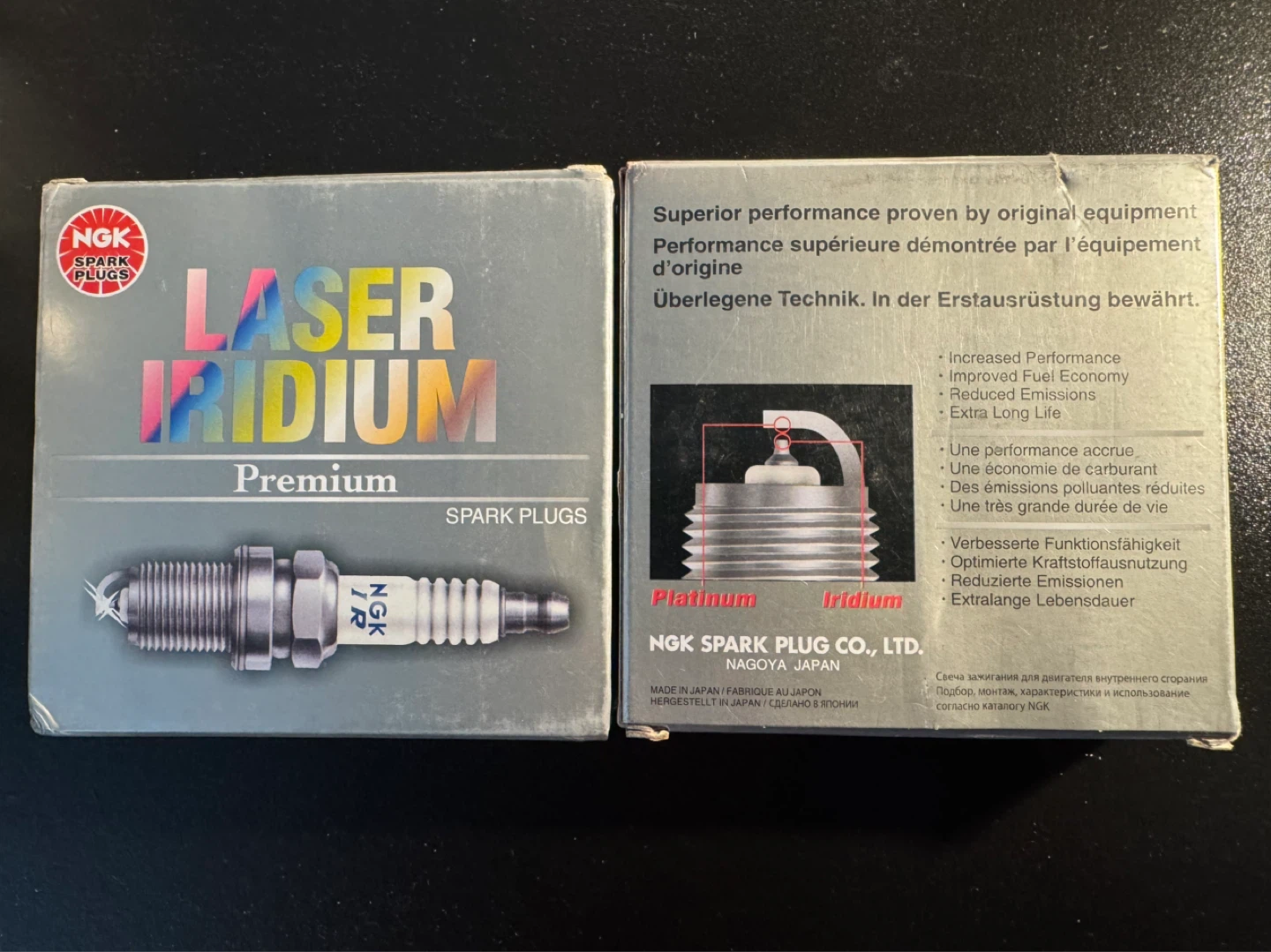NGK Laser Iridium Premium Spark Plugs (ILZKR7B-11S) - photo 2