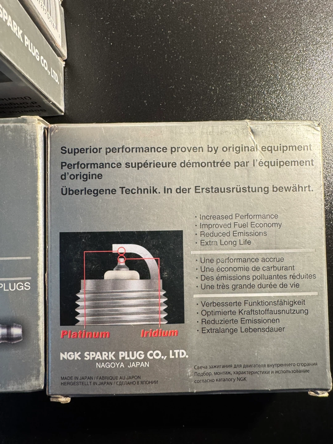NGK Laser Iridium Premium Spark Plugs (ILZKR7B-11S) - photo 3