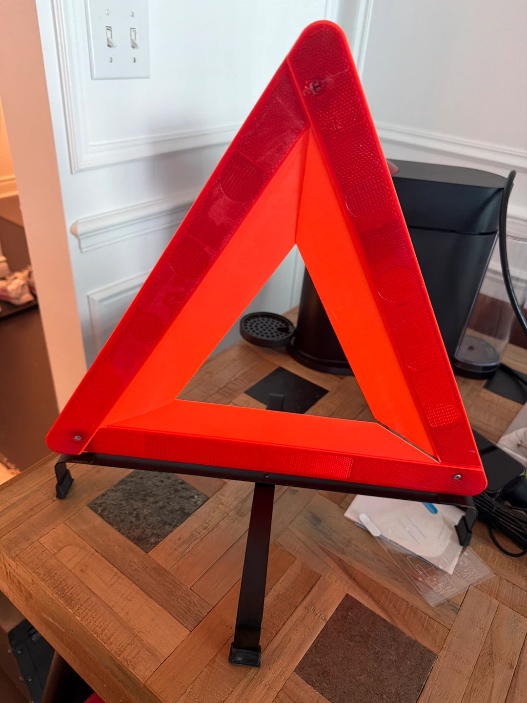 Warning Triangle for Vehicle traffic cone