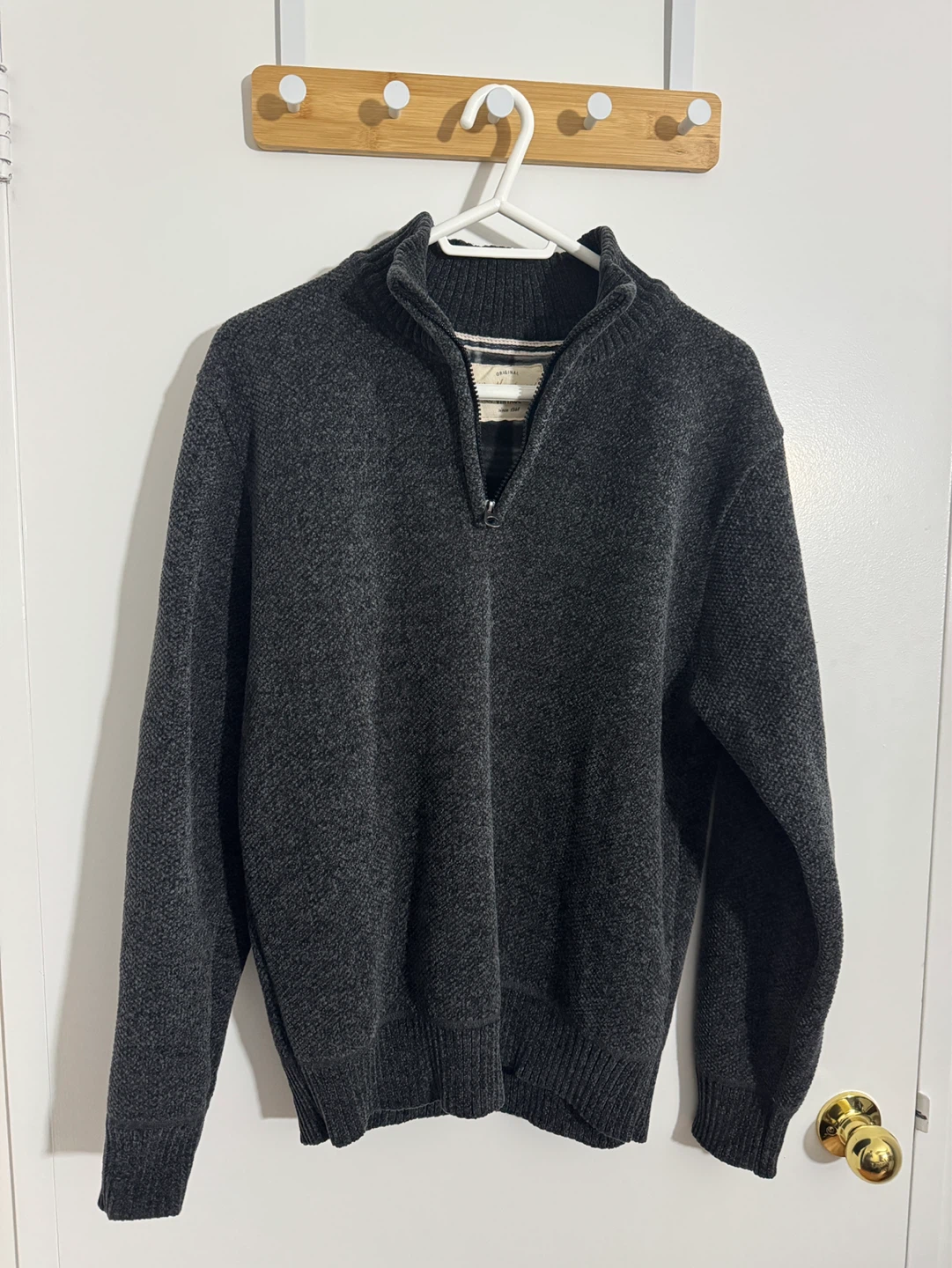 Weatherproof Vintage Quarter-Zip Knit Sweater