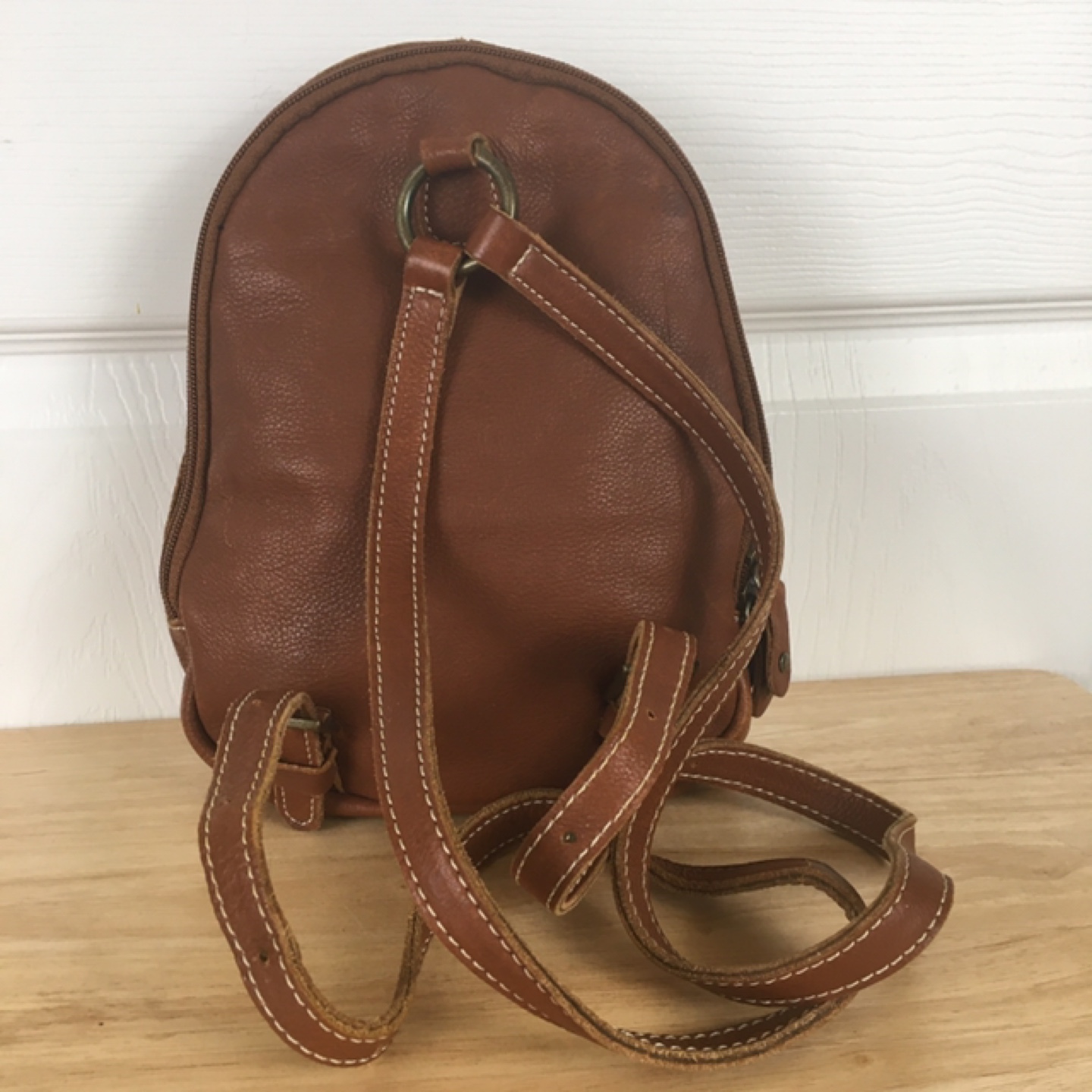 Roots Canada Leather Backpack - photo 2