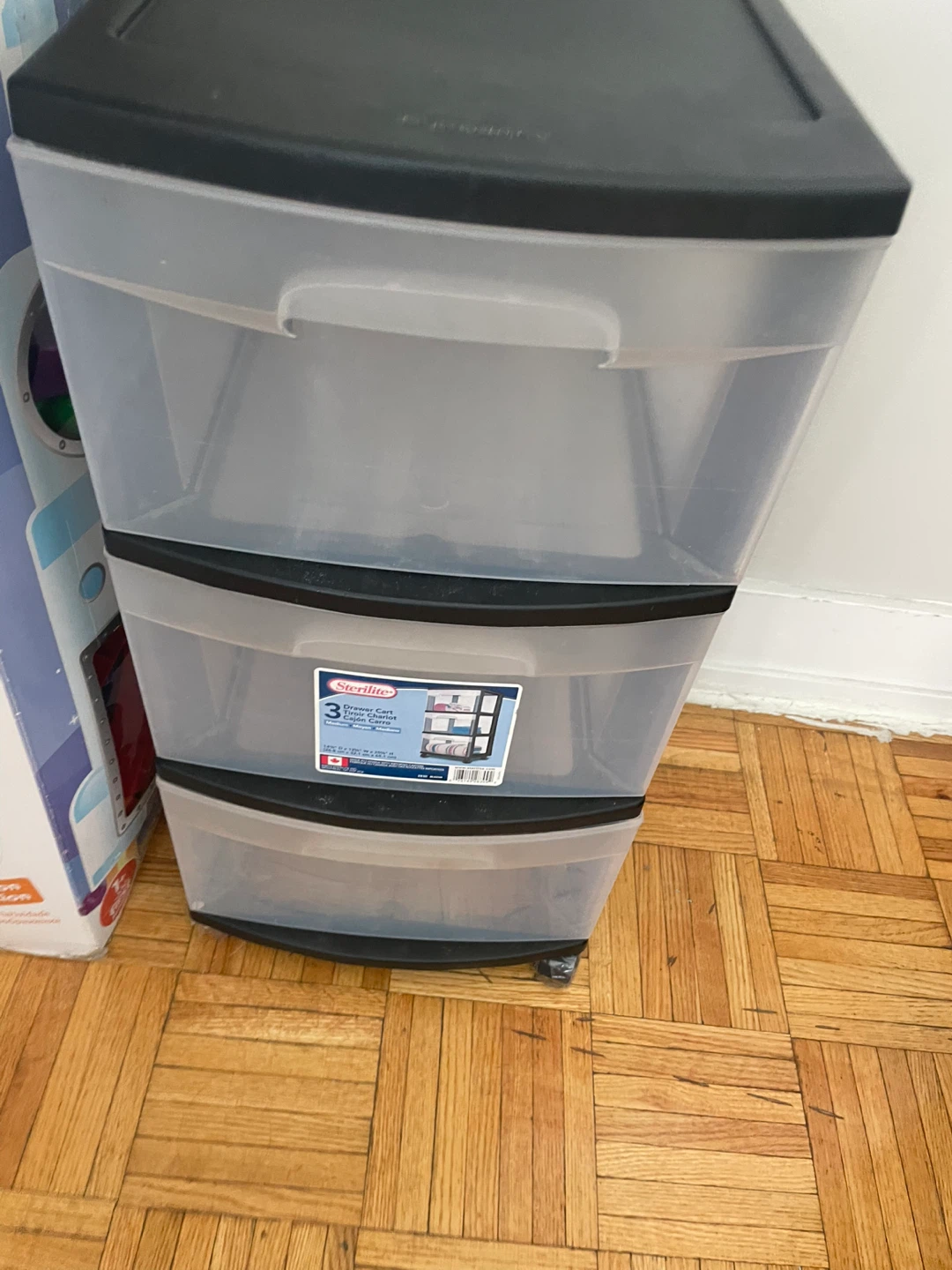 Sterilite 3 Drawer storage unit - photo 2