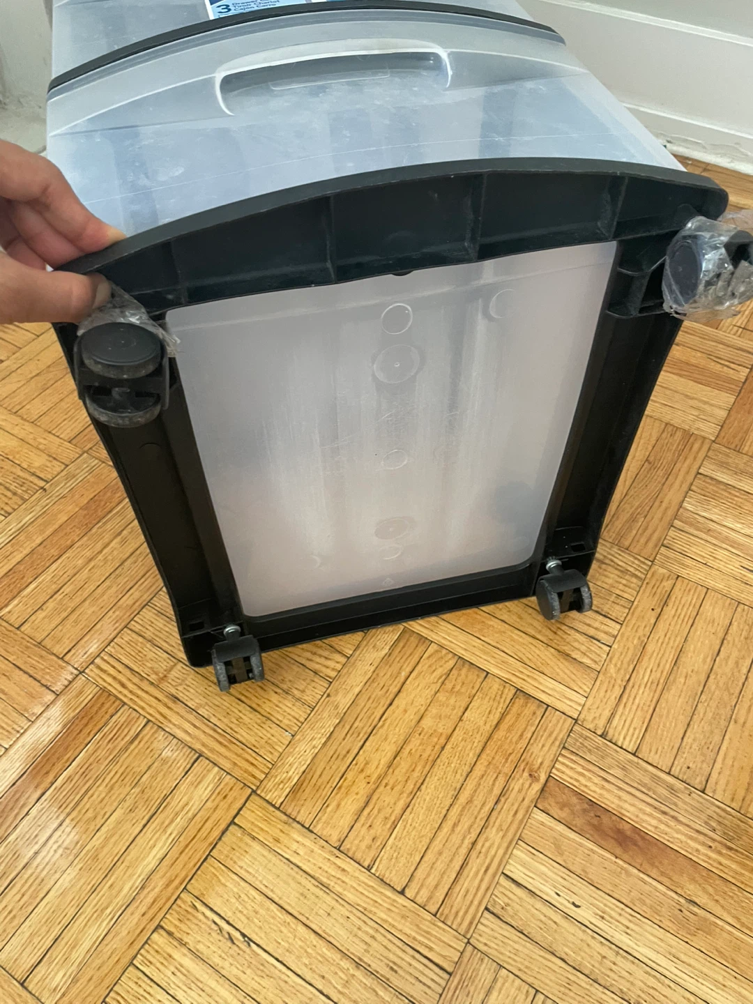 Sterilite 3 Drawer storage unit - photo 4