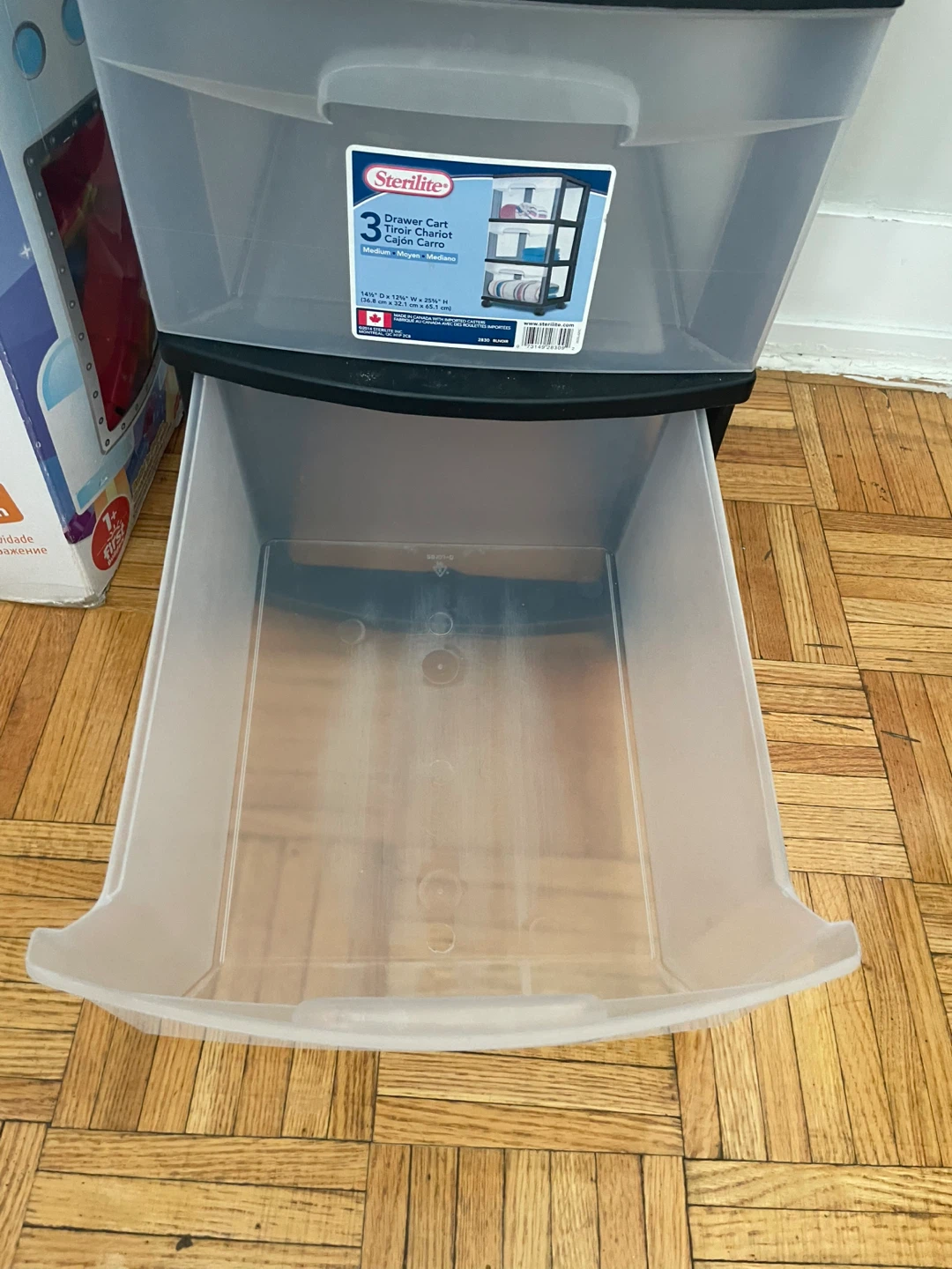 Sterilite 3 Drawer storage unit - photo 3