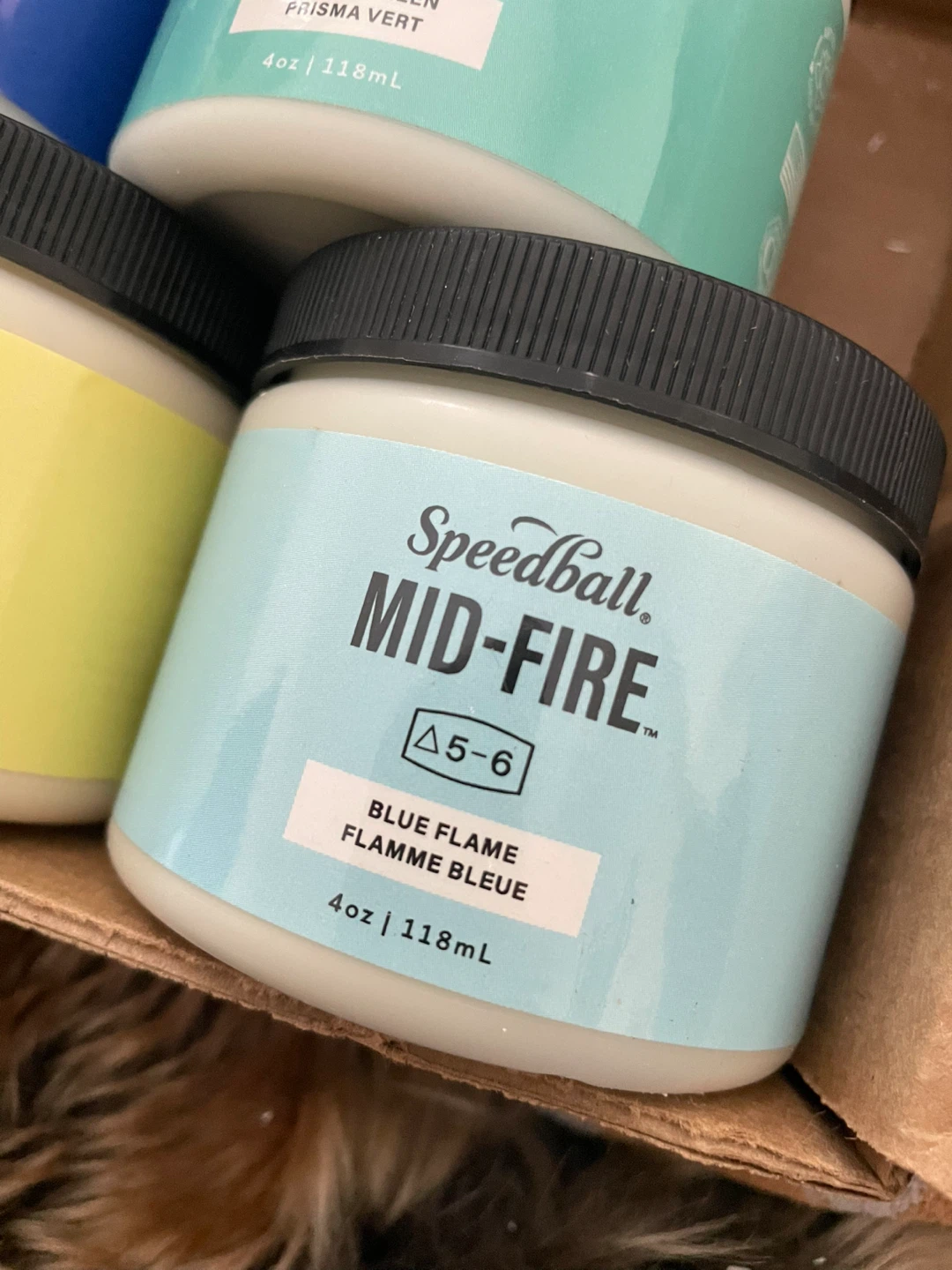 New Speedball Mid-Fire Cone 5-6 Sampler Pack Ceramic Glaze - photo 3