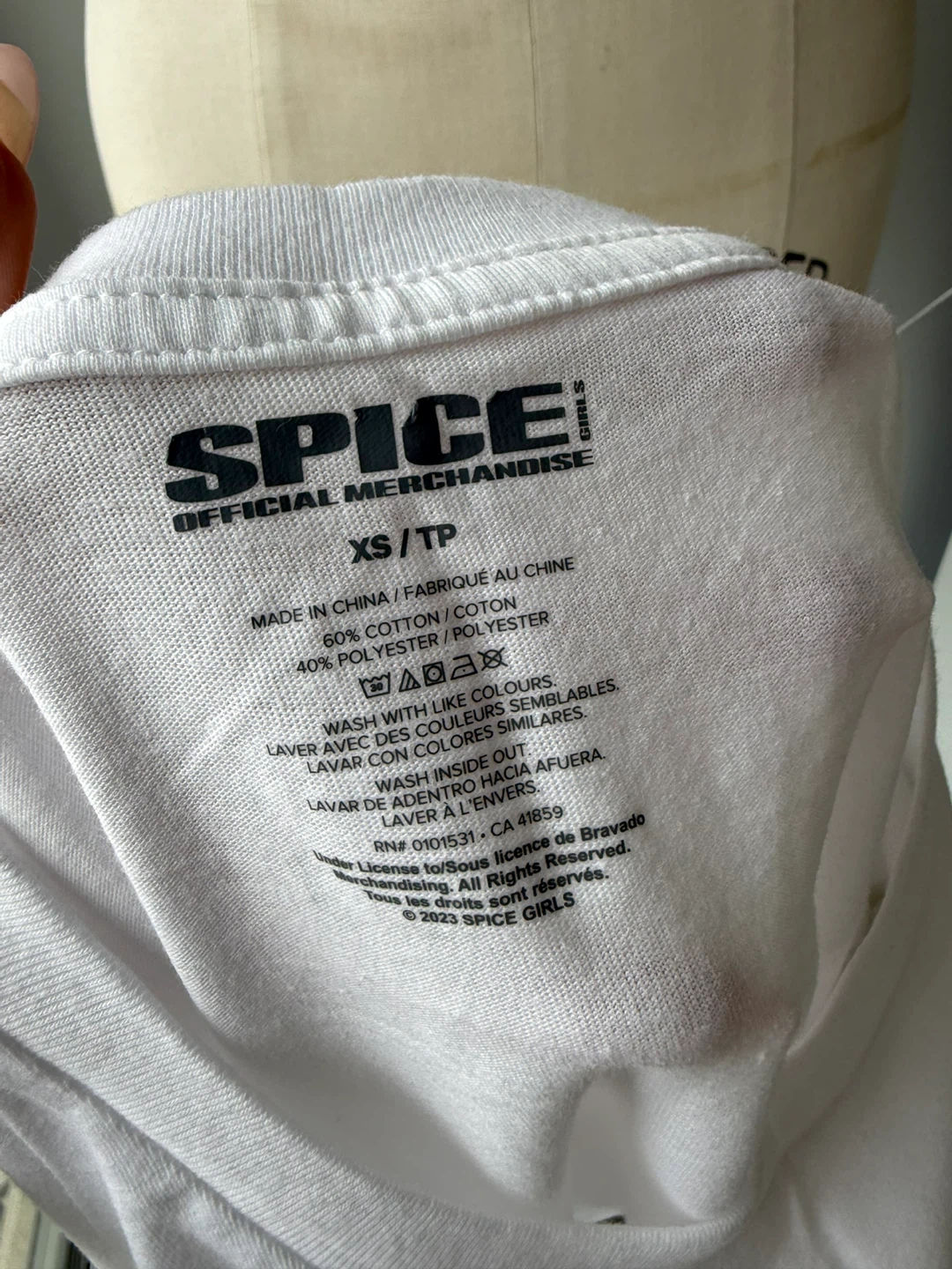 Spice Girls Official Merchandise T-Shirt size xs - photo 3