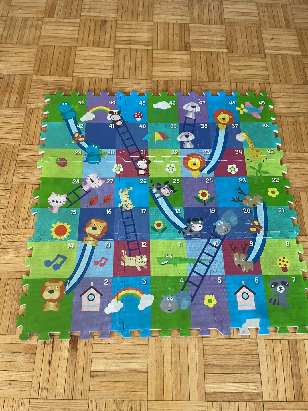 Snakes and Ladders Foam Play Mat - photo 4