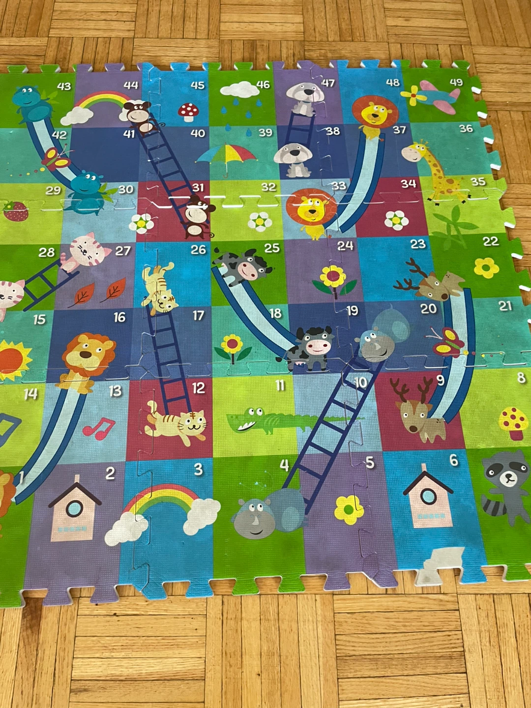 Snakes and Ladders Foam Play Mat - photo 2