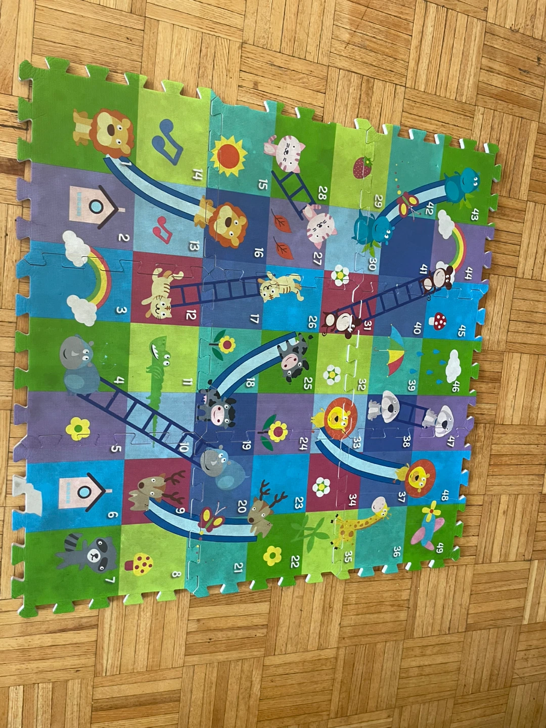 Snakes and Ladders Foam Play Mat - photo 3