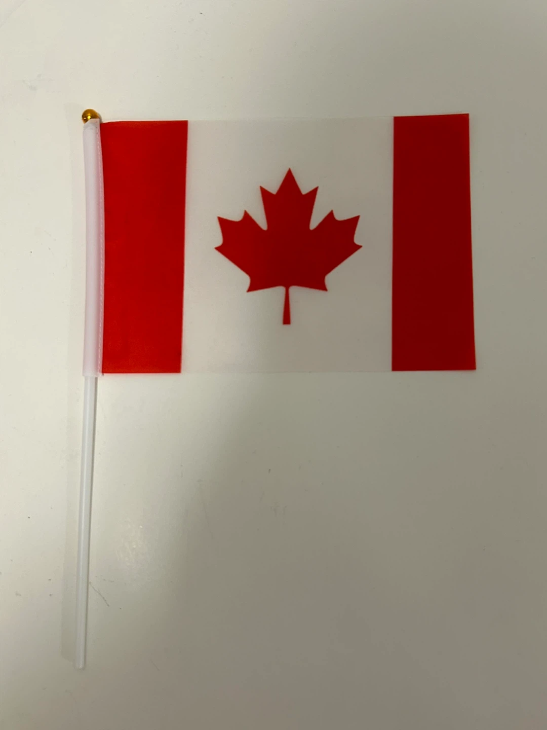 Preowned Canadian Flag Handheld Stick Canada