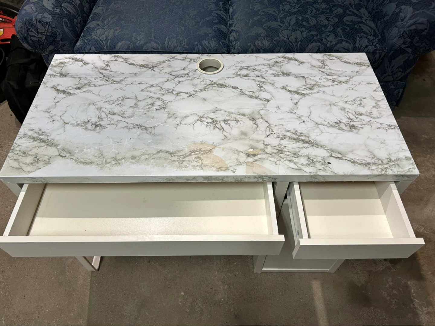 IKEA White Desk - photo 3