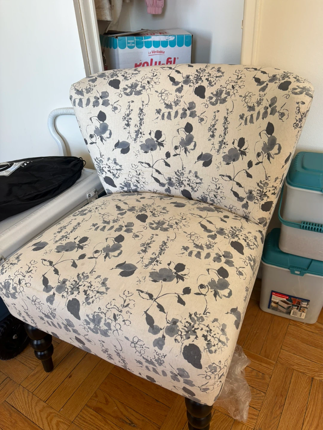 Floral Accent Chair