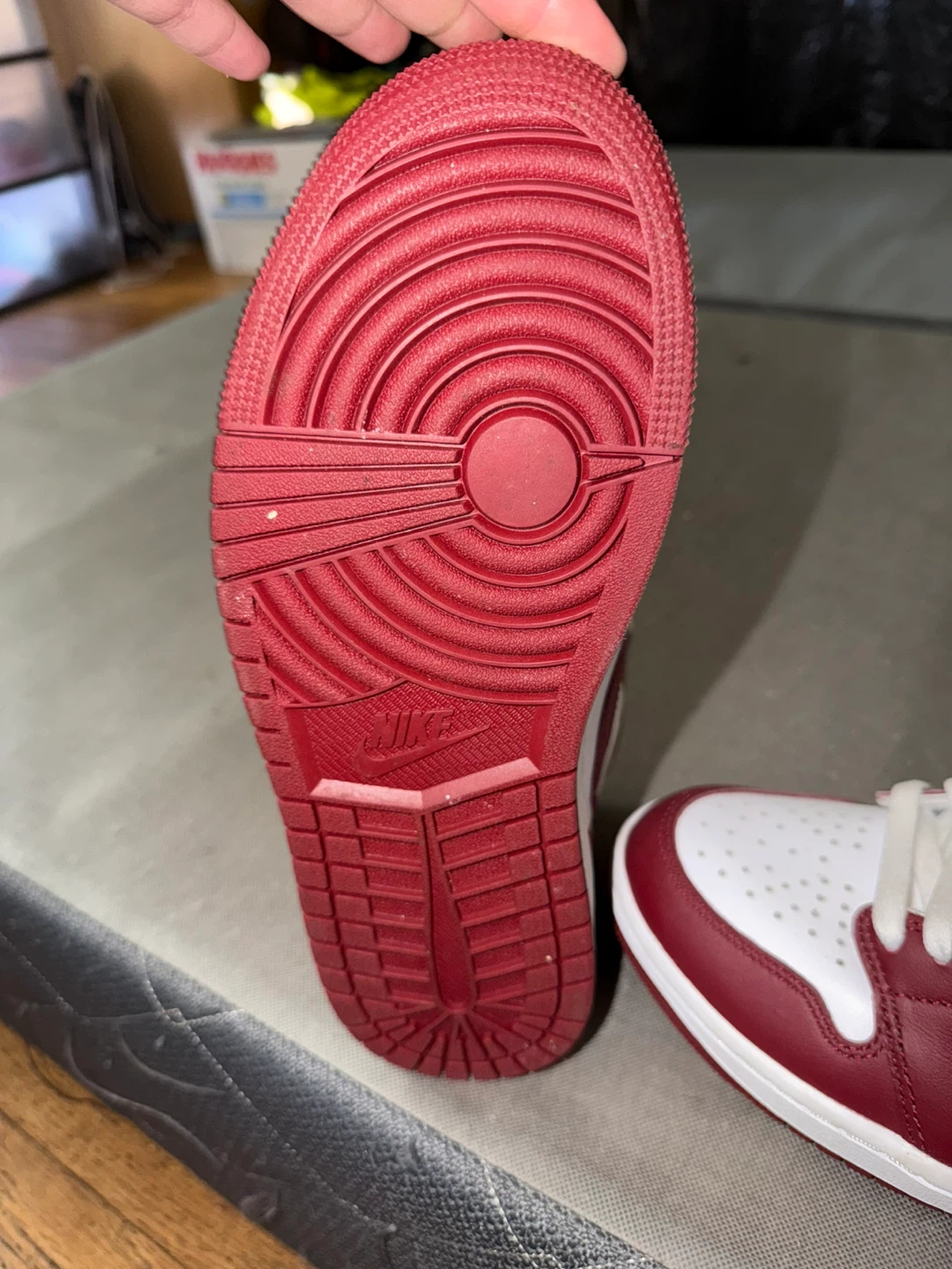 Nike Air Jordan 1 High OG "University Red" - photo 2