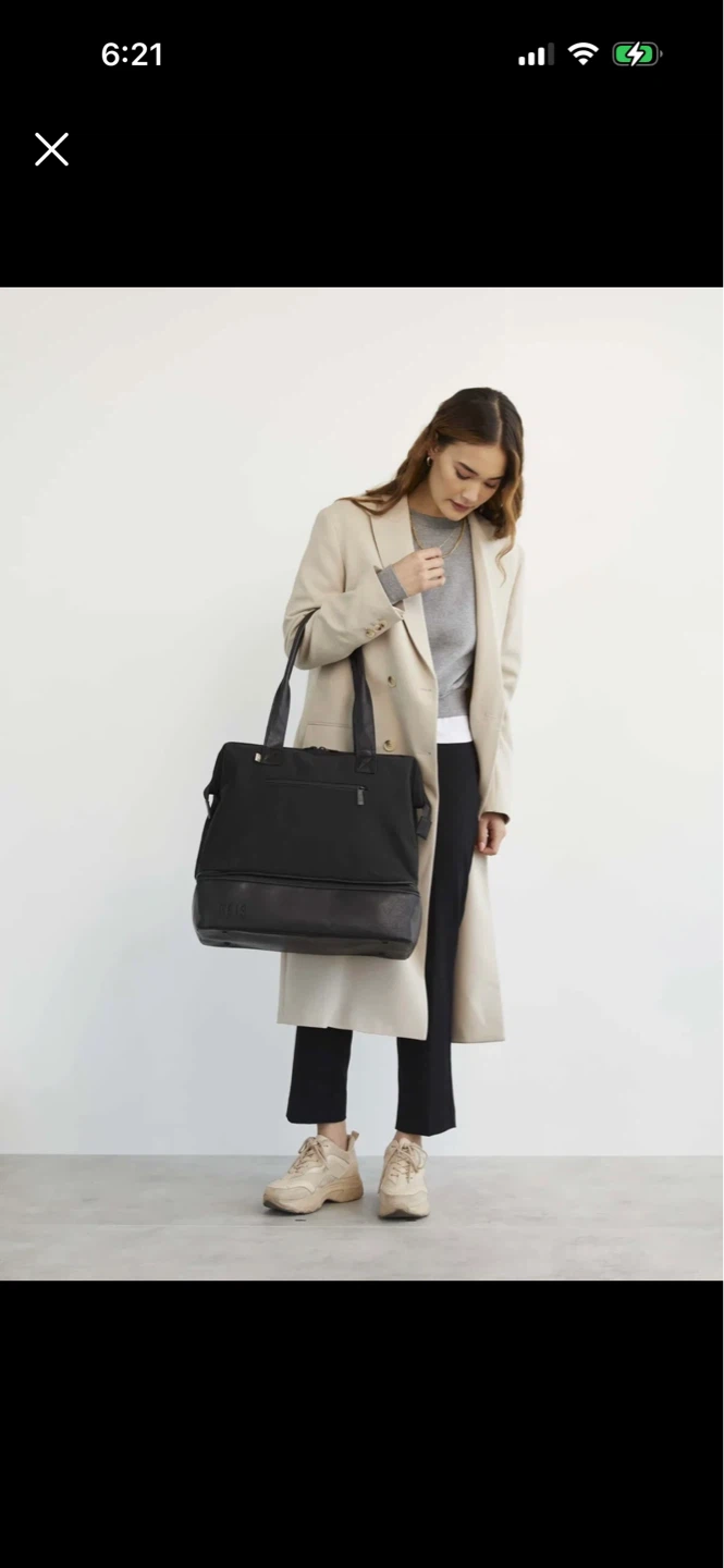 BÉIS  Mini Weekender in Black - photo 3