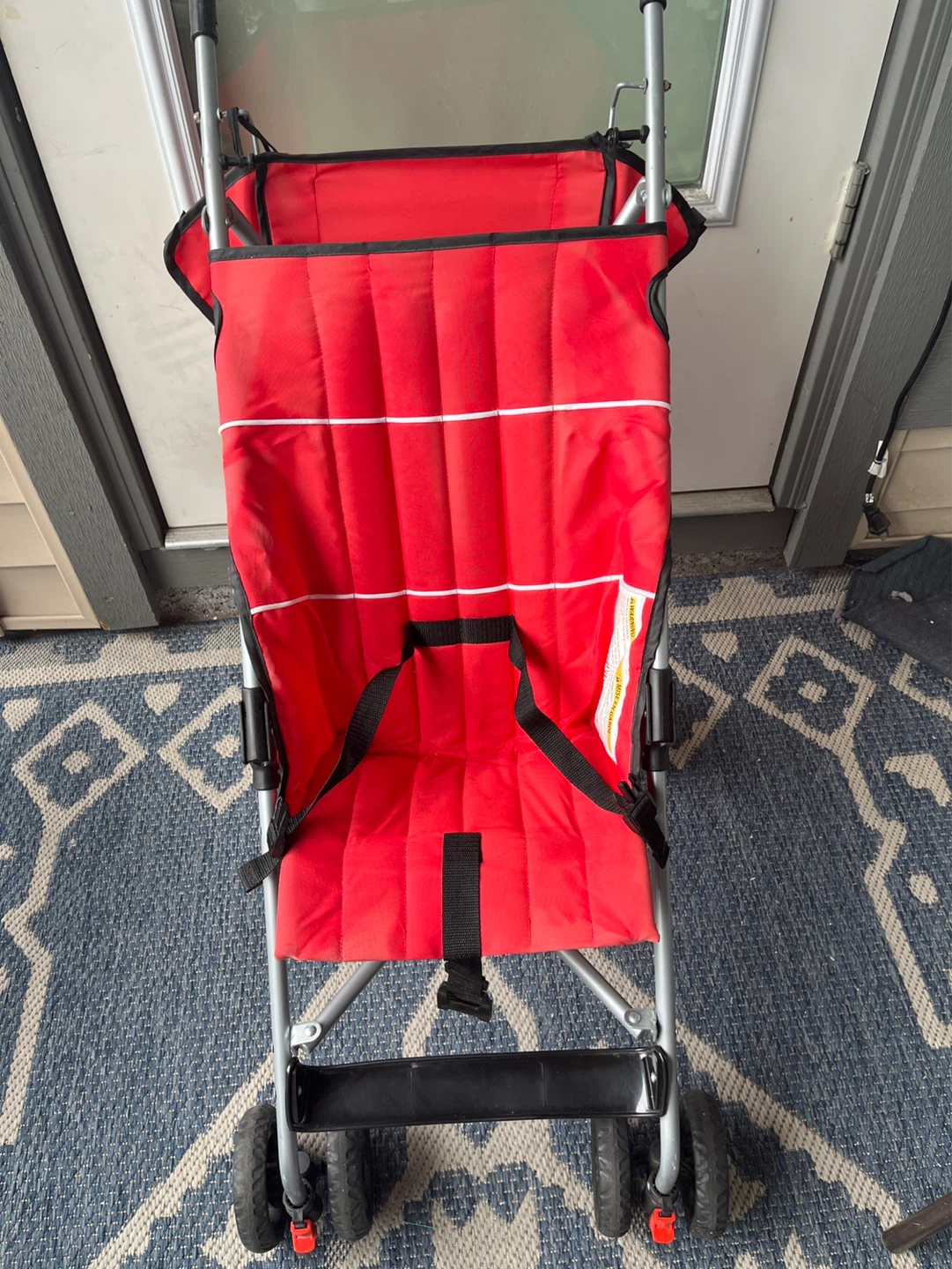 Red lightweight stroller - photo 3