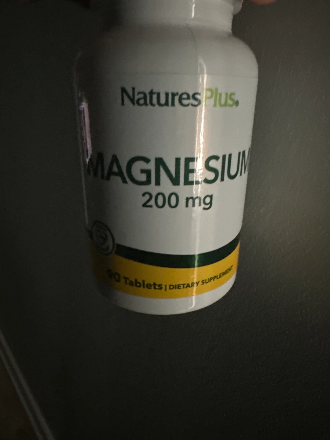 Natures Plus Magnesium 200 mg Tablets - 90 Count
