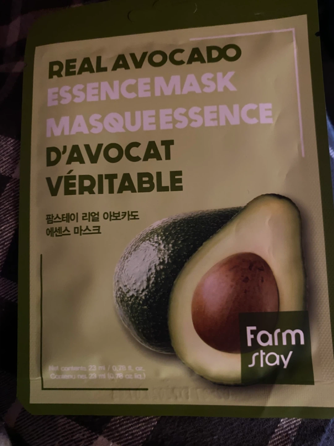 Farm Stay Real Avocado Essence Mask