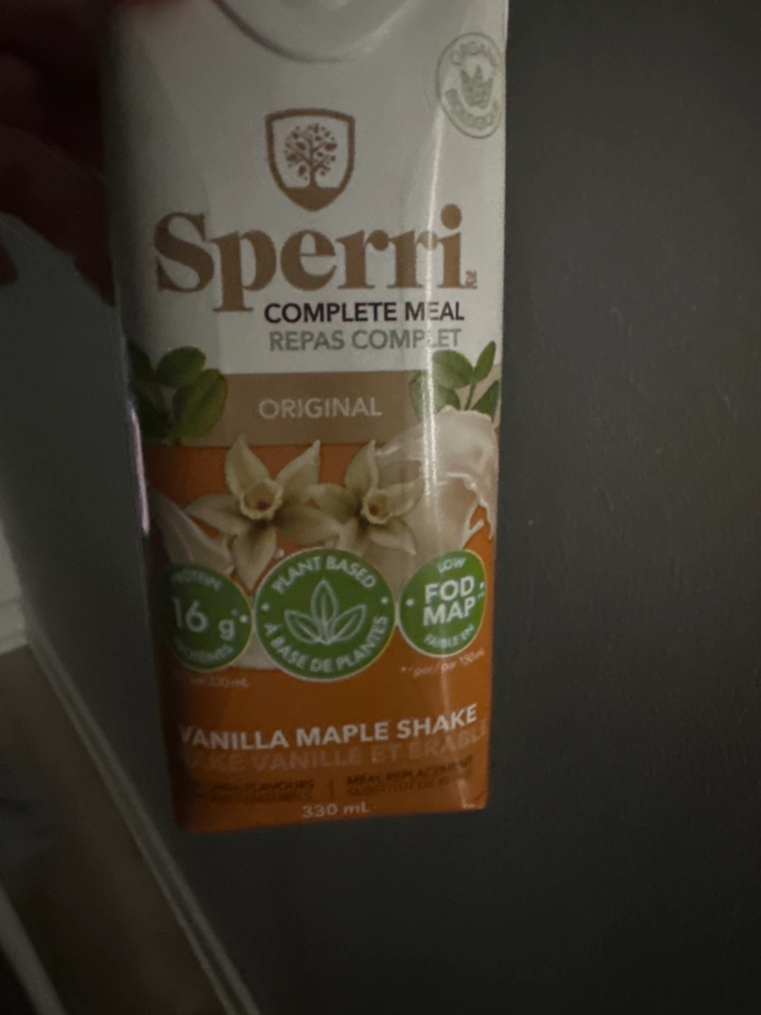 Sperri Original Vanilla Maple Complete Meal Shake