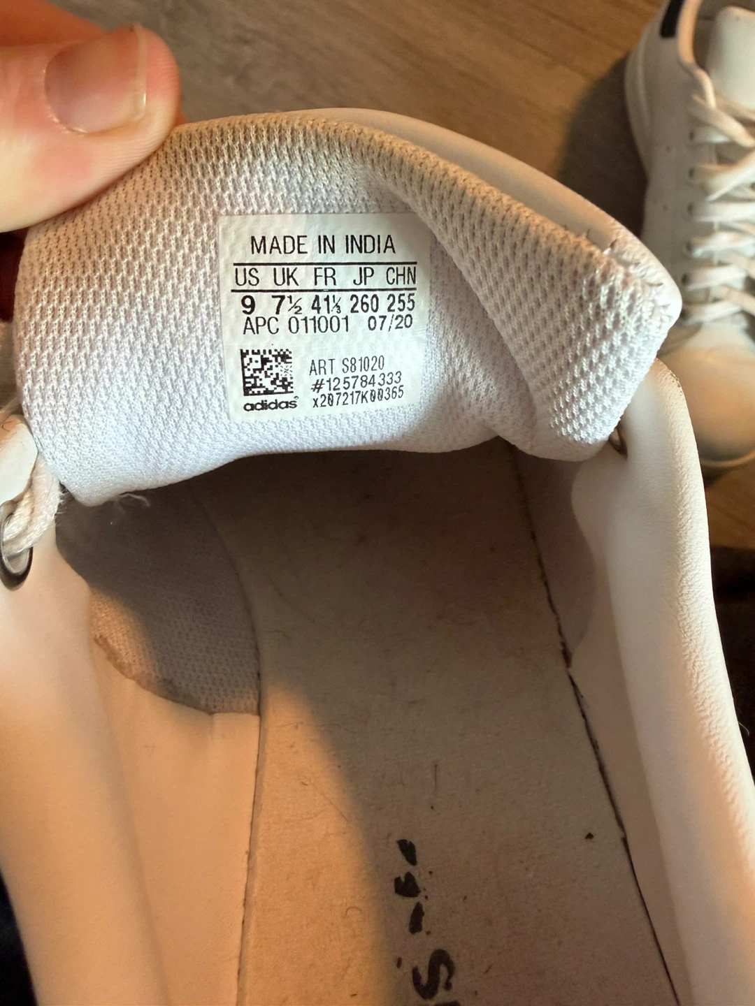 Adidas Stan Smith White Leather Sneakers - photo 4
