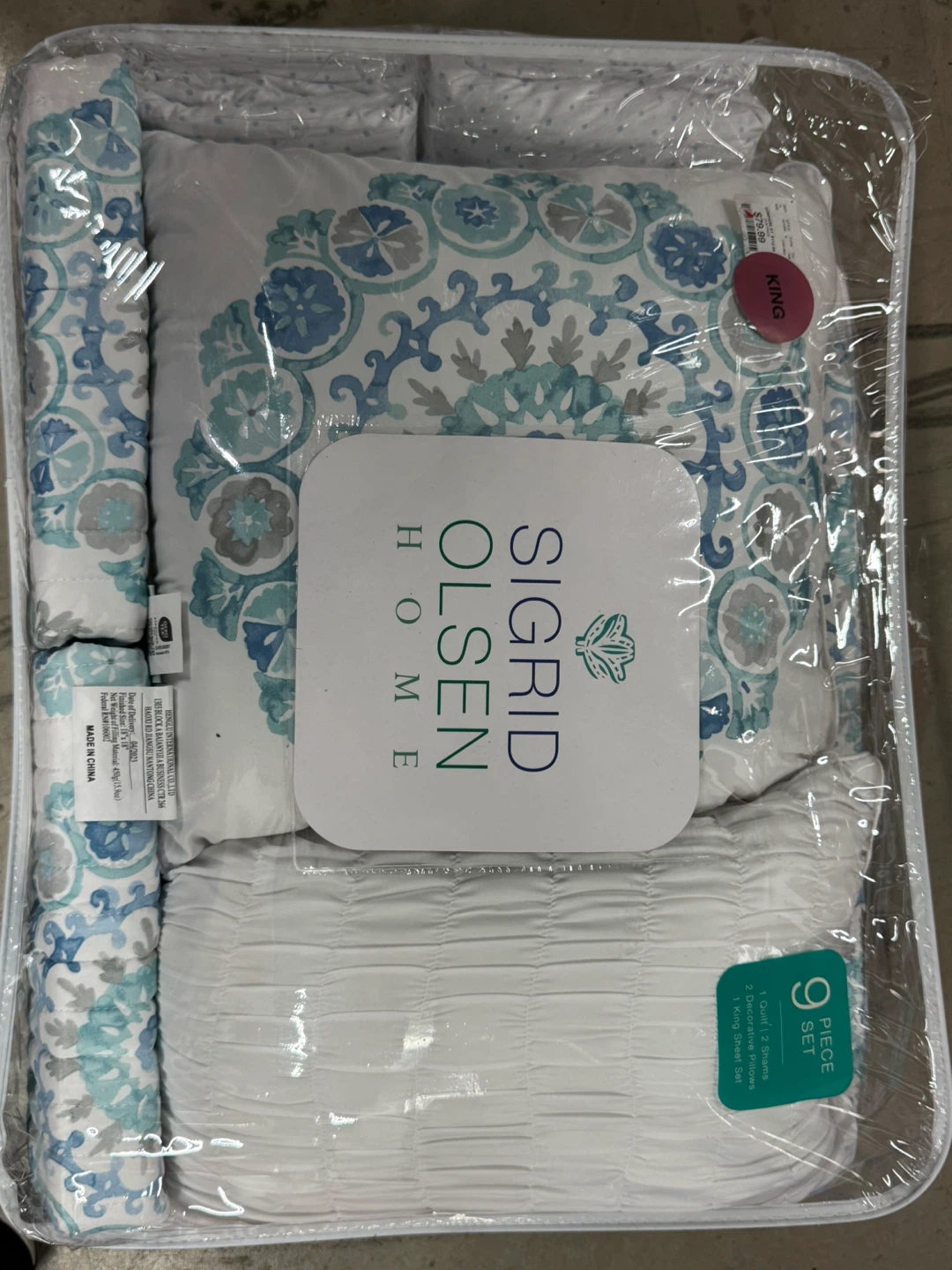 Sigrid Olsen Home King 9 Piece Quilt Set - photo 3