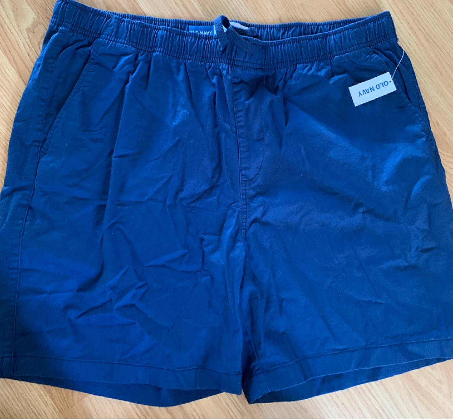 Old Navy Jogger Shorts XL Blue Built-in Flex