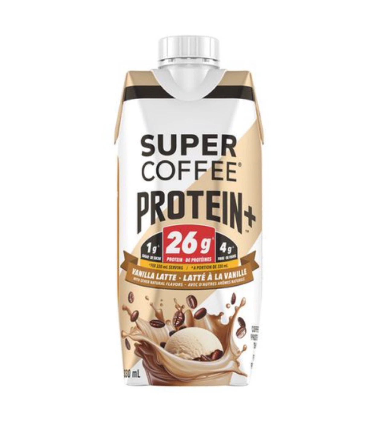 Super Coffee Protein+ Vanilla Latte Drink - 18 Pack