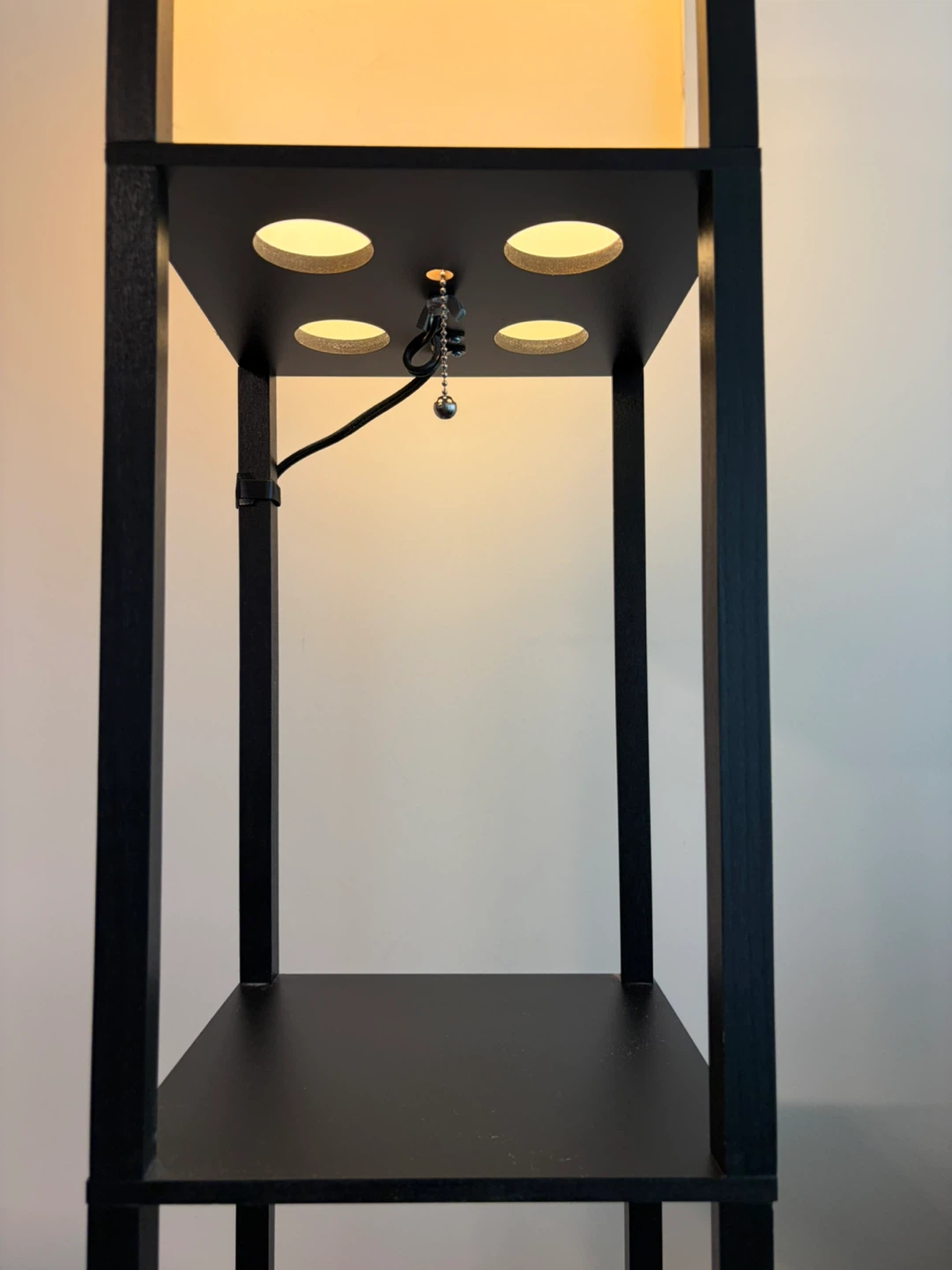 *moving* Organizer Storage 3 Shelf Floor Lamp - photo 3