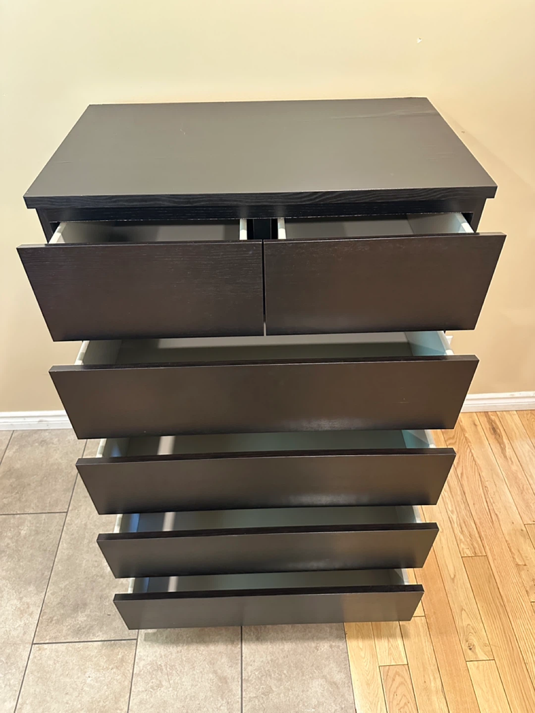 IKEA MALM 6-Drawer Dresser Good Condition (CAN DELIVER) - photo 5