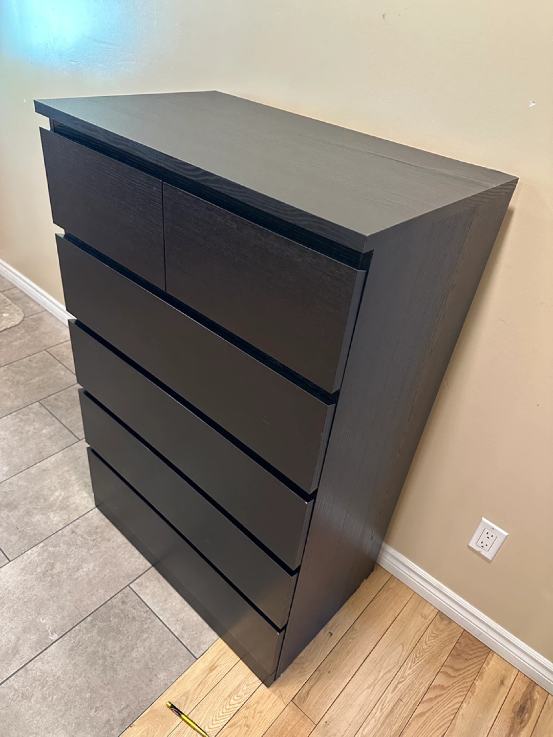 IKEA MALM 6-Drawer Dresser Good Condition (CAN DELIVER) - photo 4