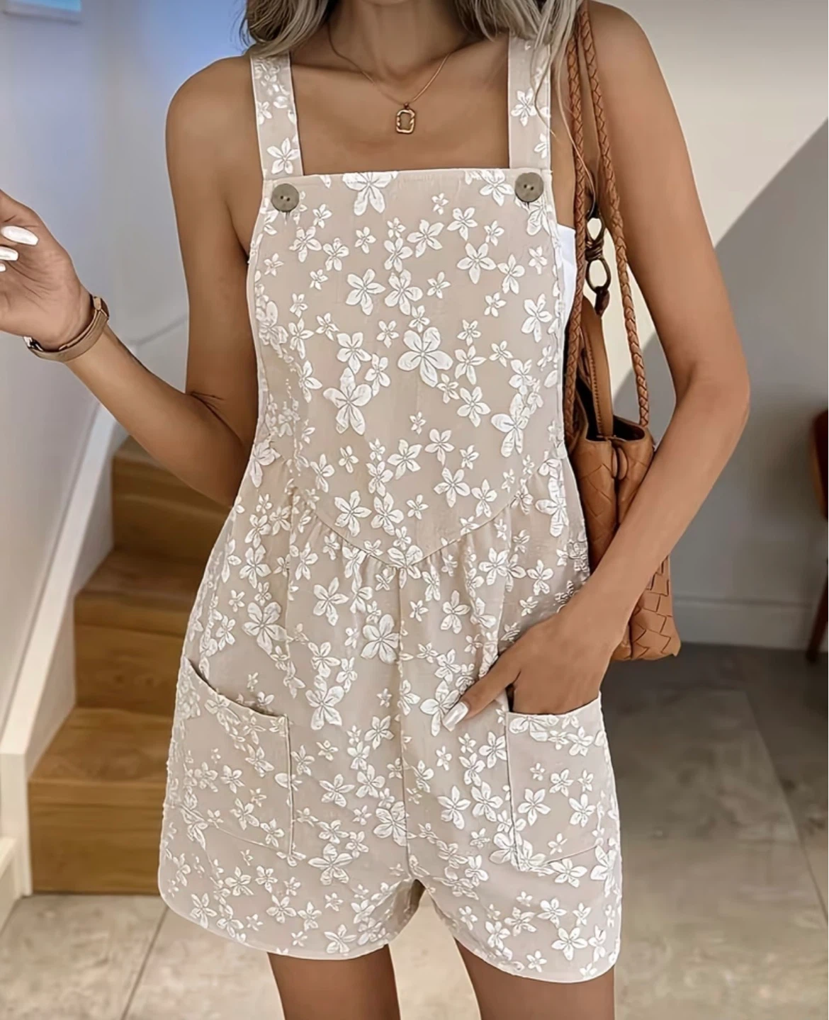 Floral Jumpsuit S