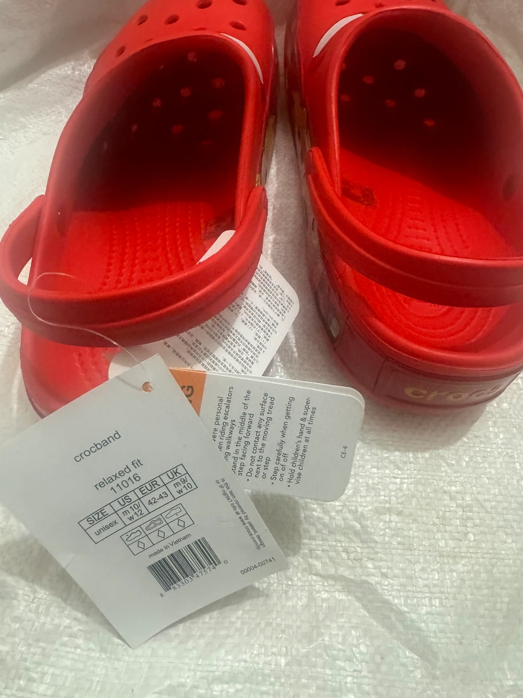 Crocs Lightning McQueen Clogs - Size US M 10 - photo 4