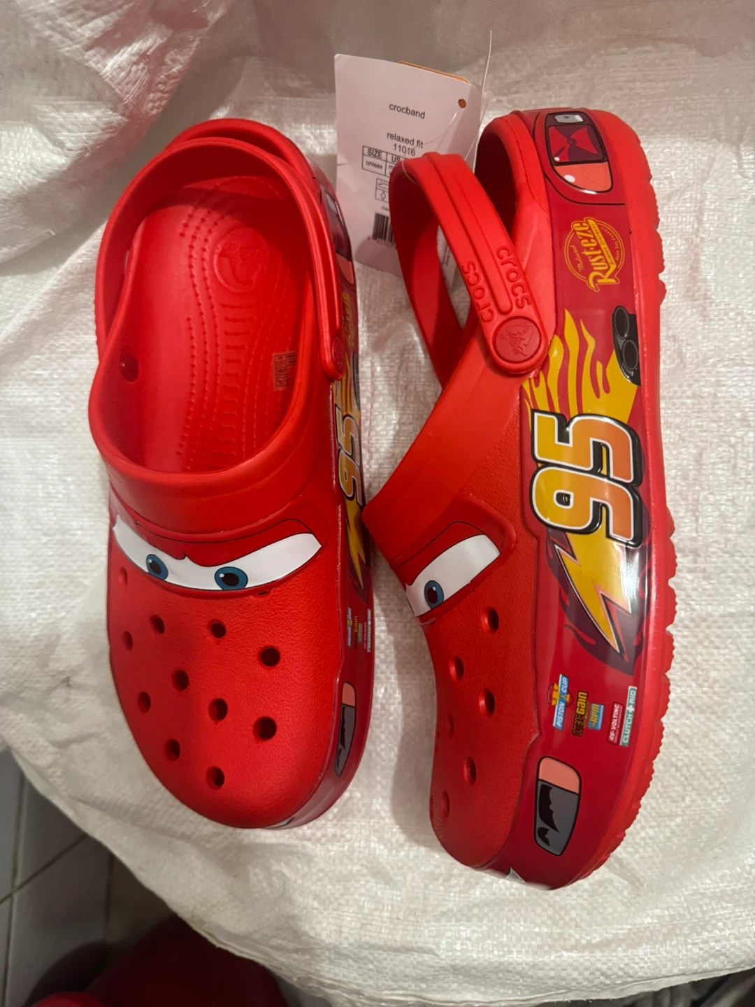 Crocs Lightning McQueen Clogs - Size US M 10 - photo 3