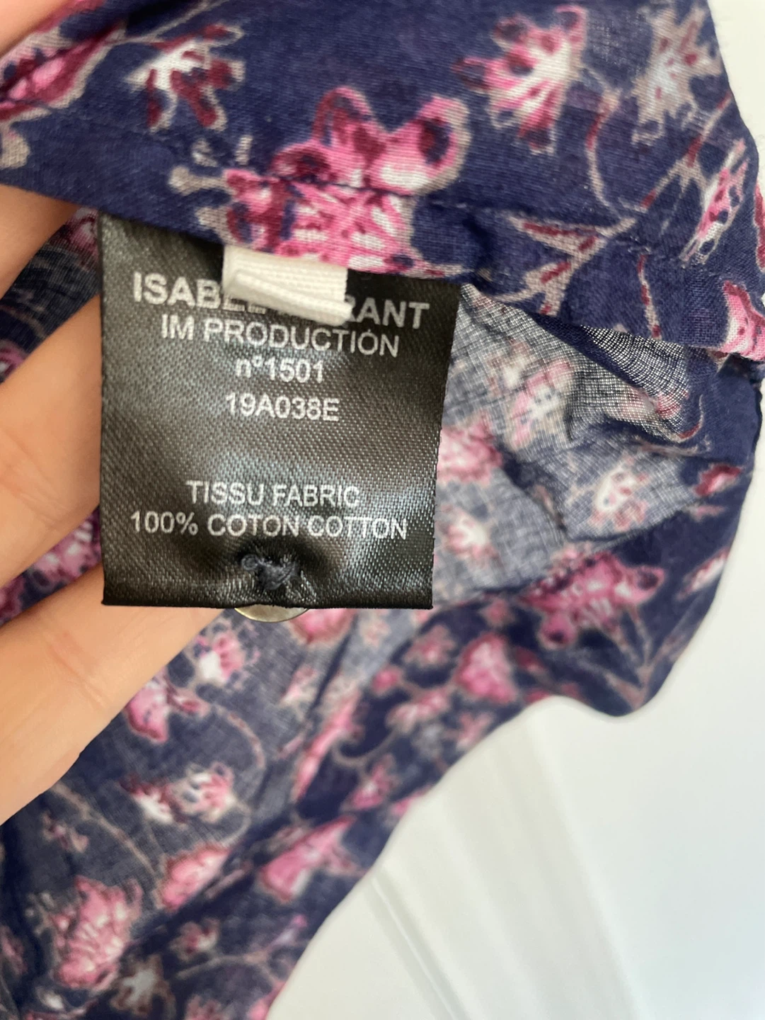 Isabel Marant Etoile Floral Cotton Blouse - photo 3