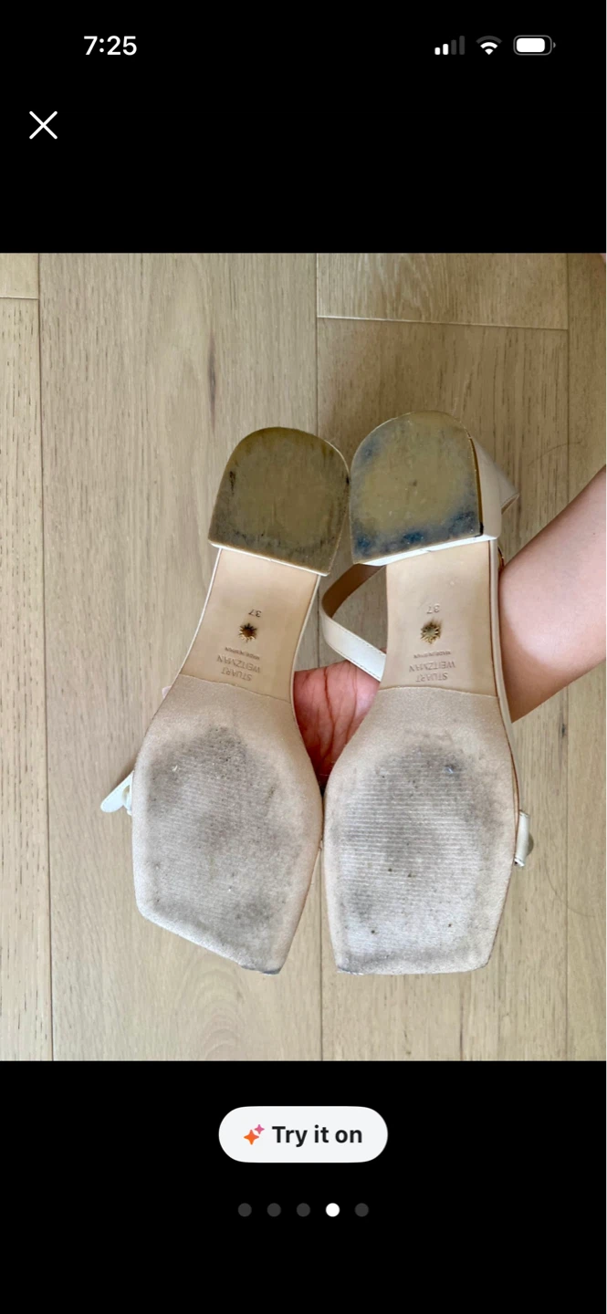 Stuart Weitzman cute dressy flats sz7 - photo 2
