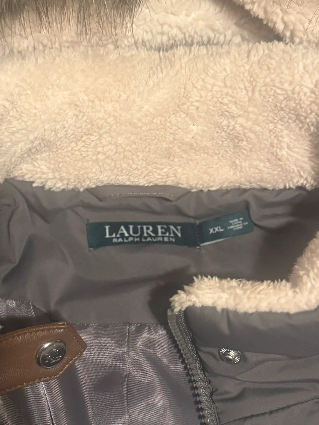 Lauren Ralph Lauren Puffer Coat - Gray - XXL - photo 3