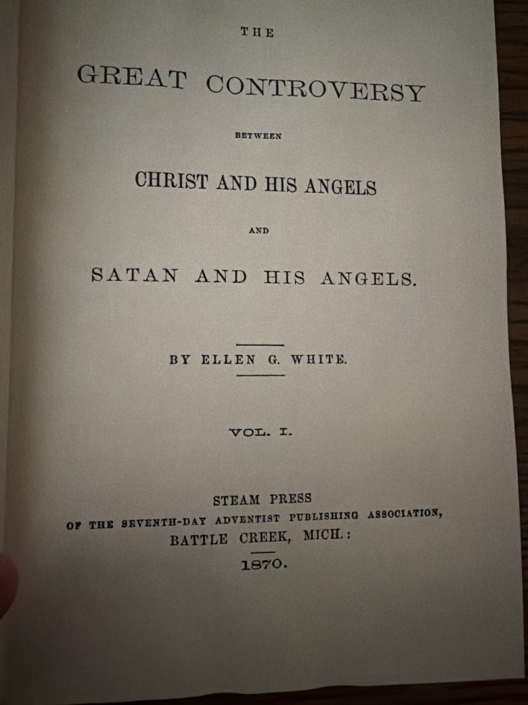 Spirit of Prophecy  Volumes 1-3 by Ellen G. White - photo 2